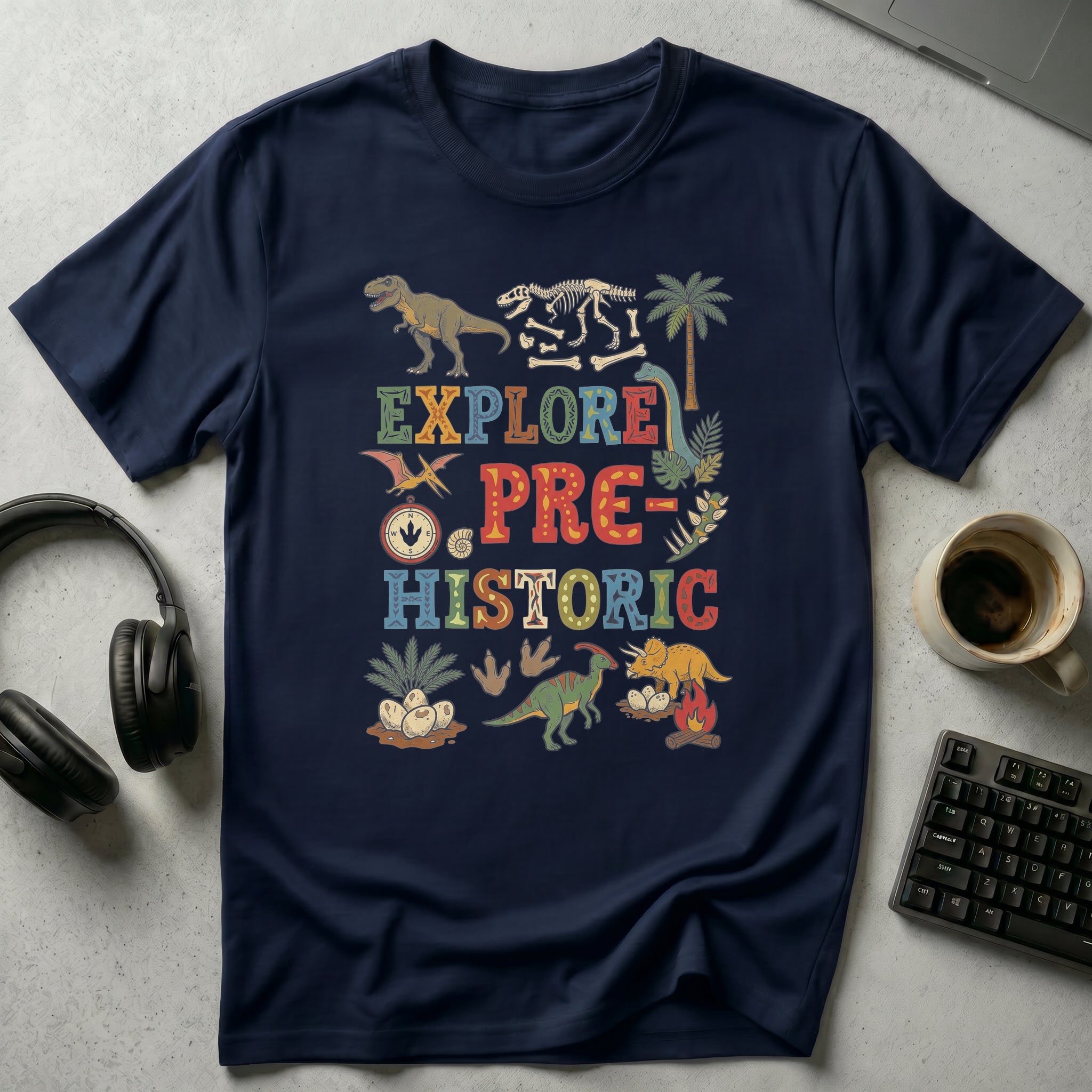 Explore Prehistoric T-Shirt