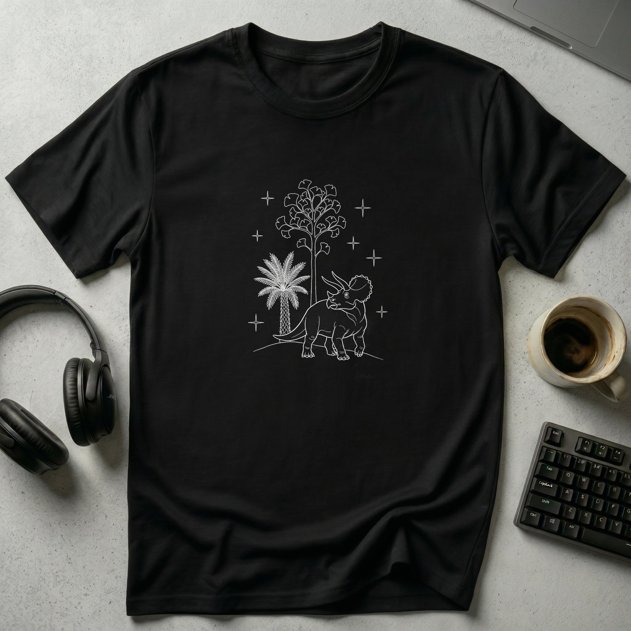 Dinosaur Palm Tree T-Shirt