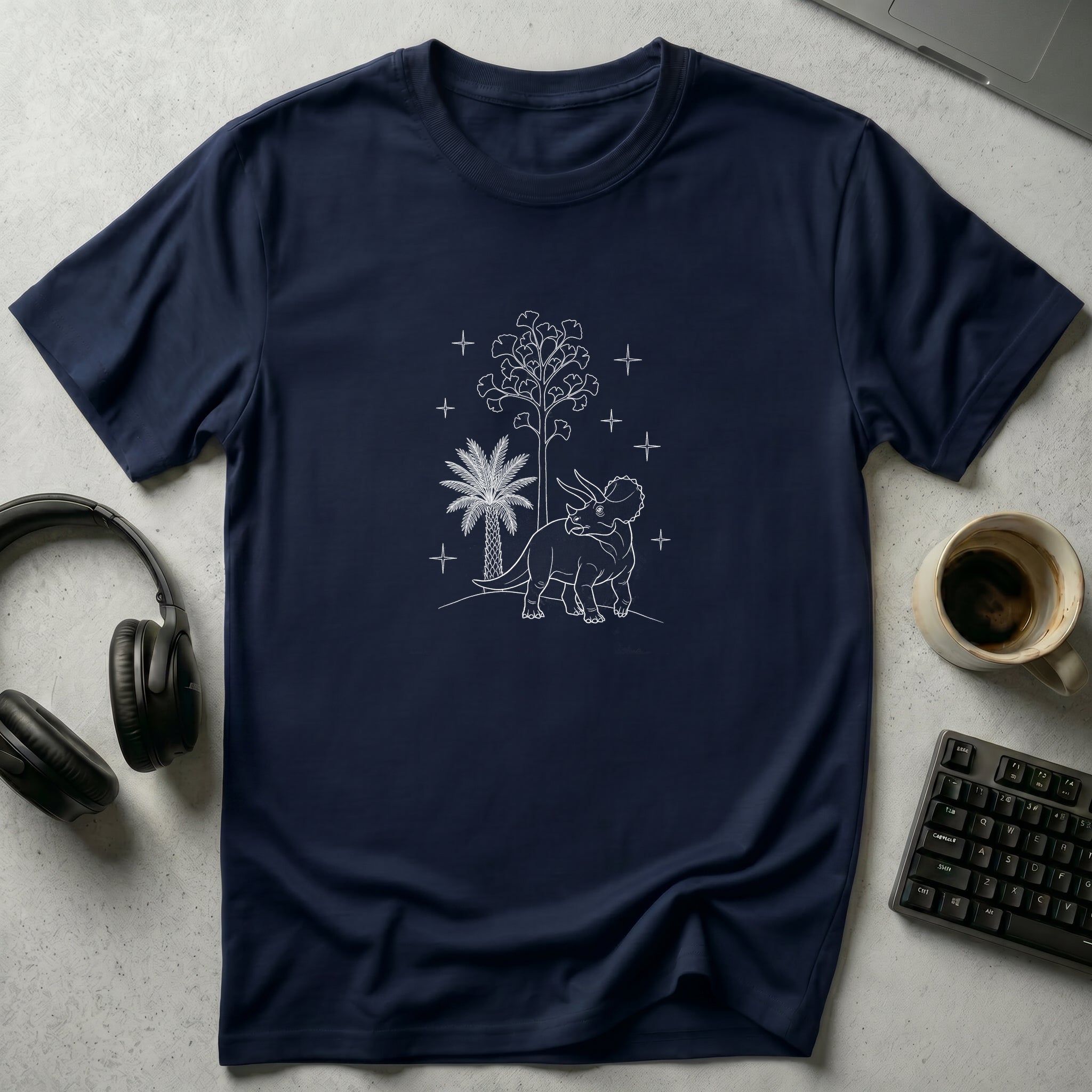 Dinosaur Palm Tree T-Shirt