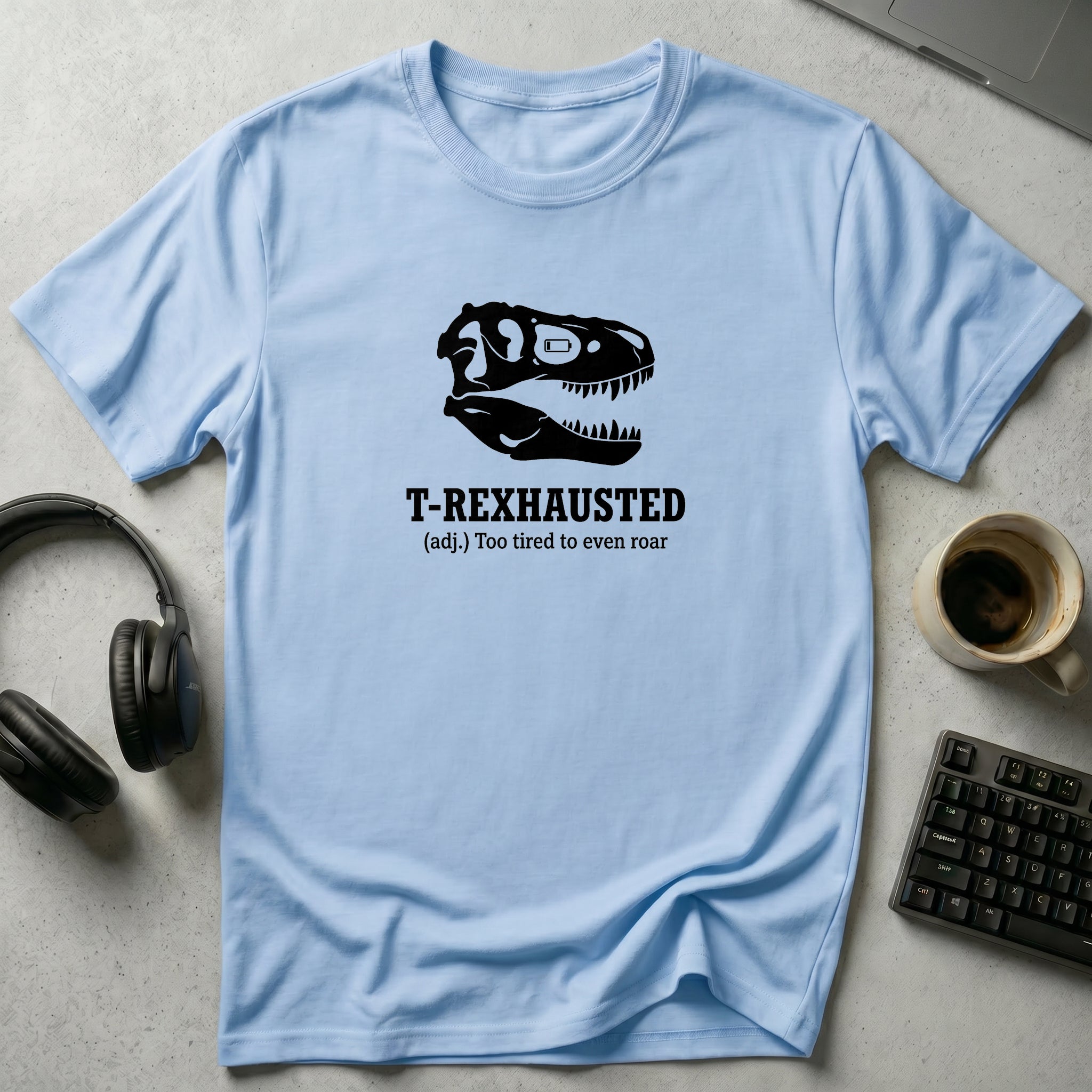 Too Tired to Even Roar T-Shirt