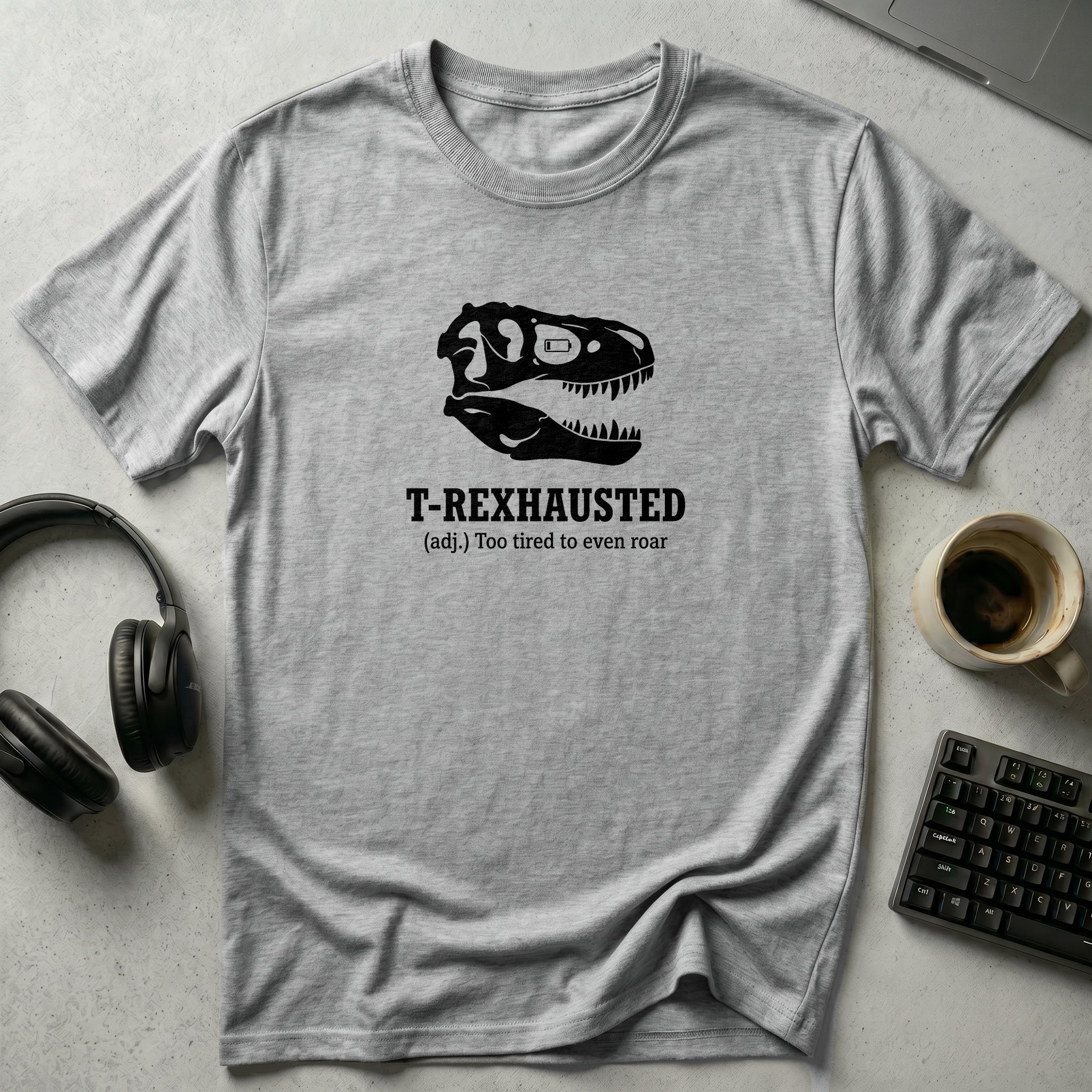 Too Tired to Even Roar T-Shirt