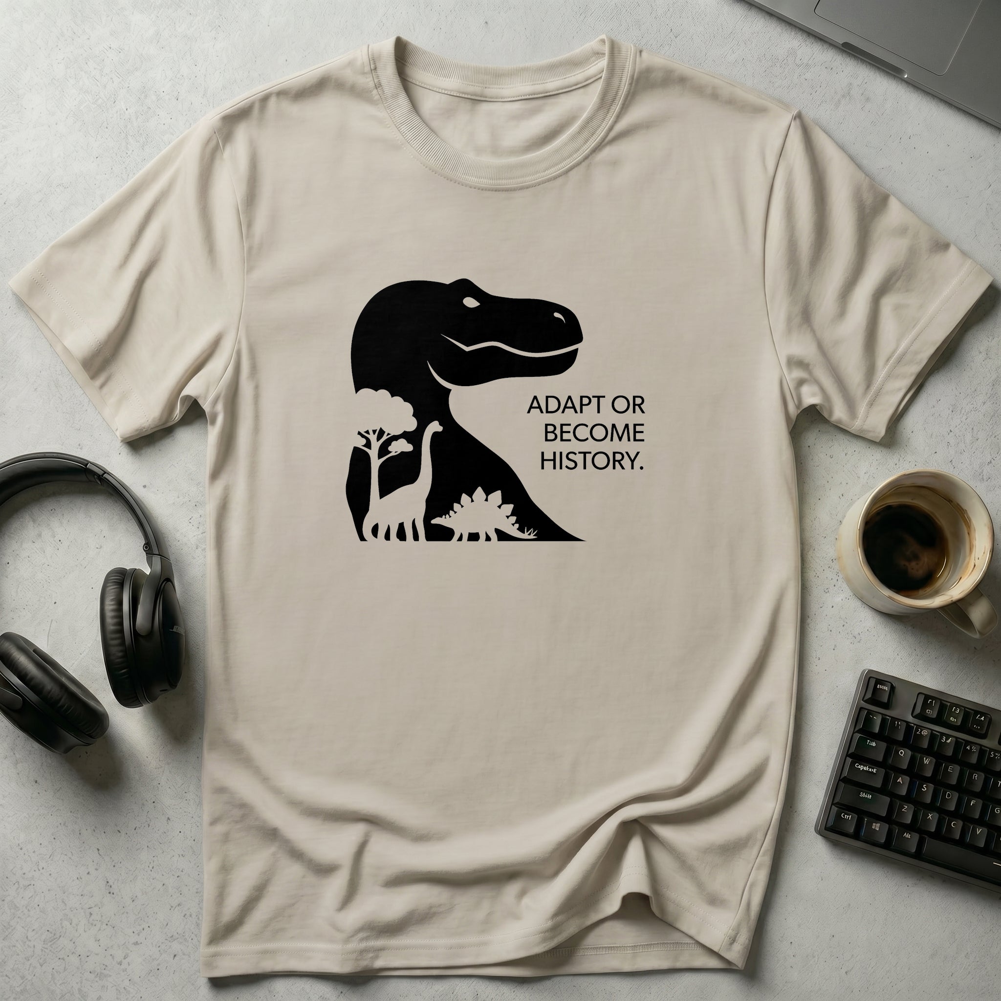 Adapt or Become History T-Shirt
