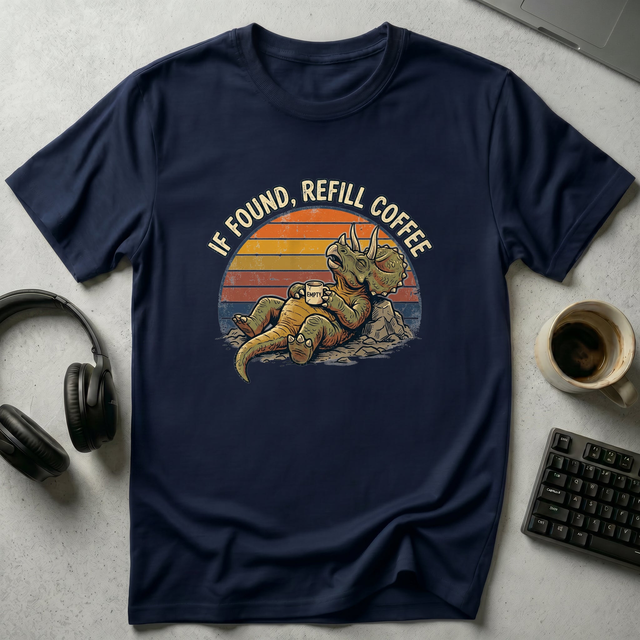 Triceratops Relaxed T-Shirt