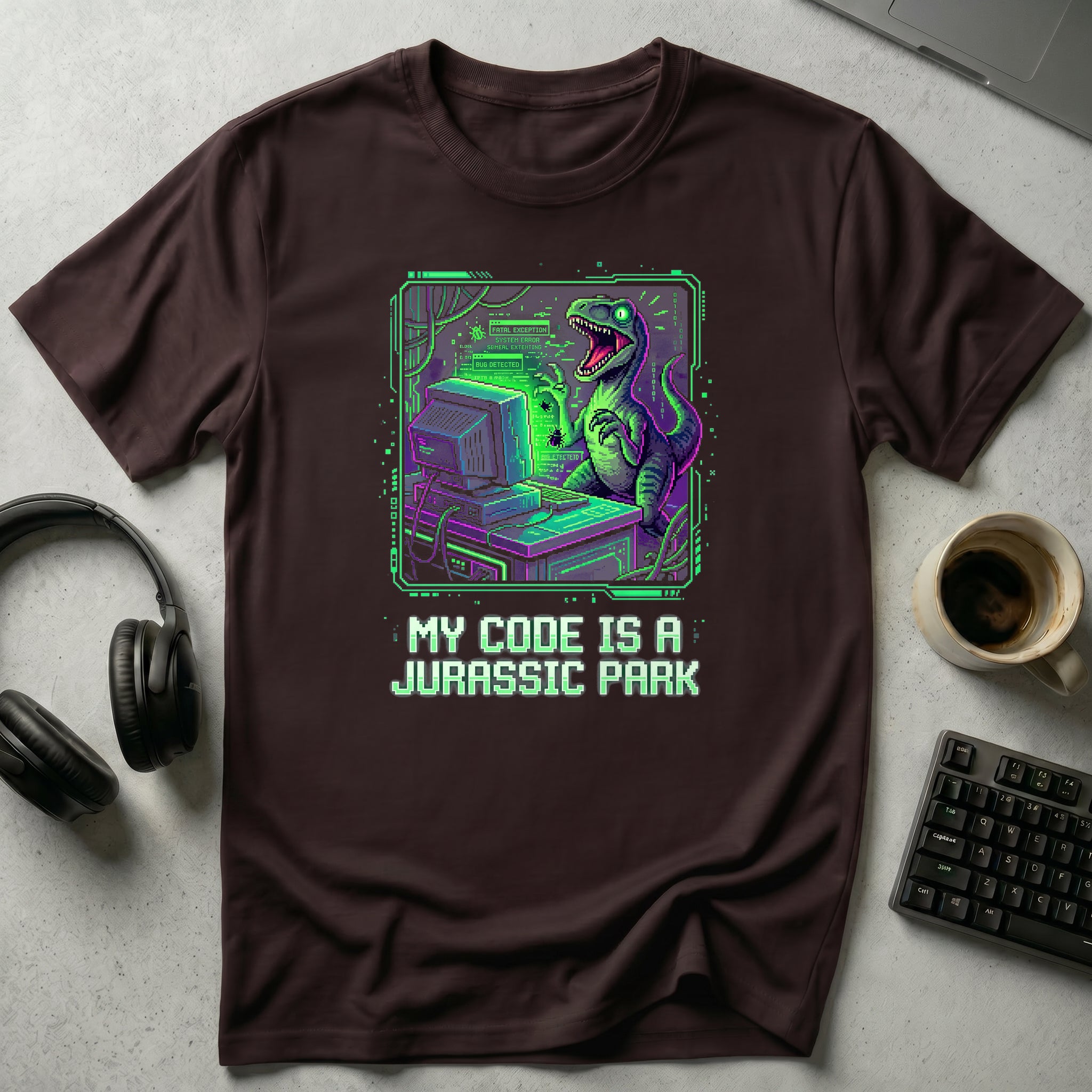 My Code Is a Jurassic Park T-Shirt
