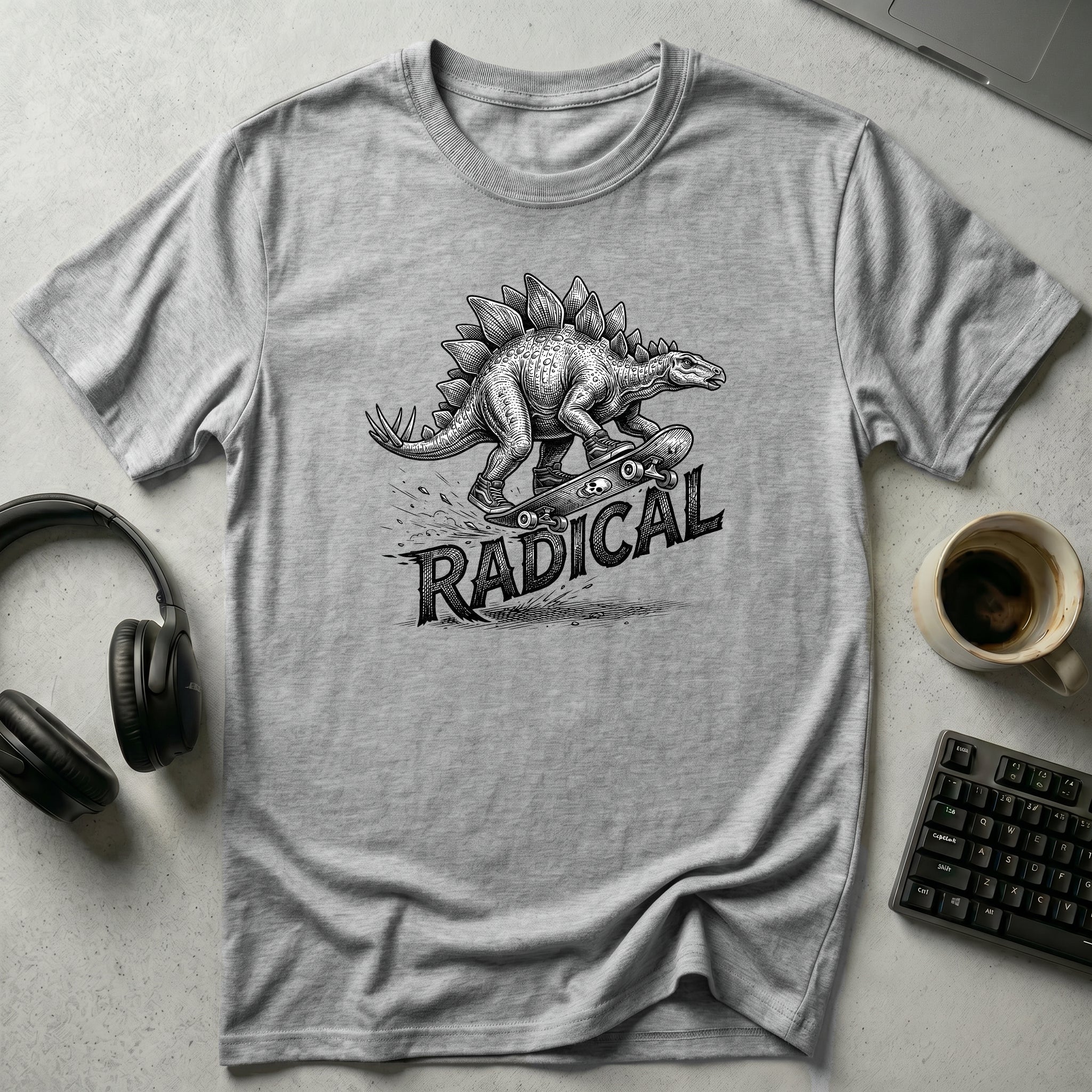 Radical Stegosaurus T-Shirt