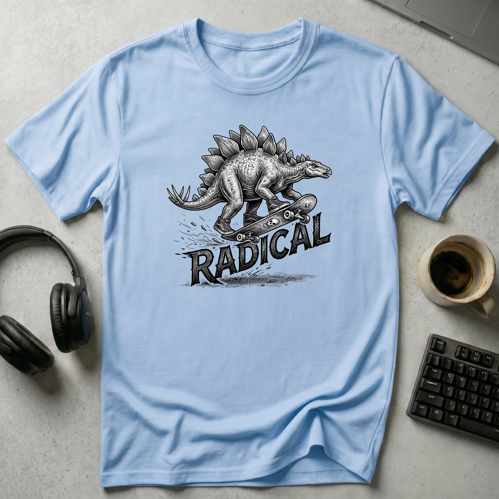 Radical Stegosaurus T-Shirt