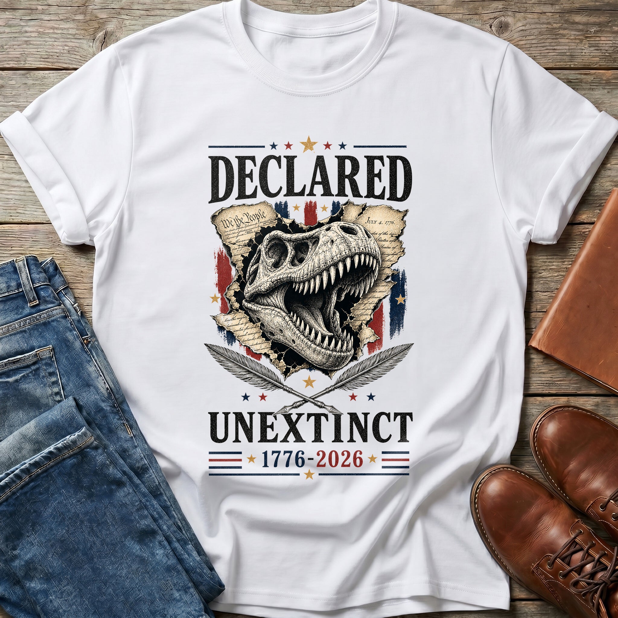 Declared Unextinct 1776-2026 T Shirt