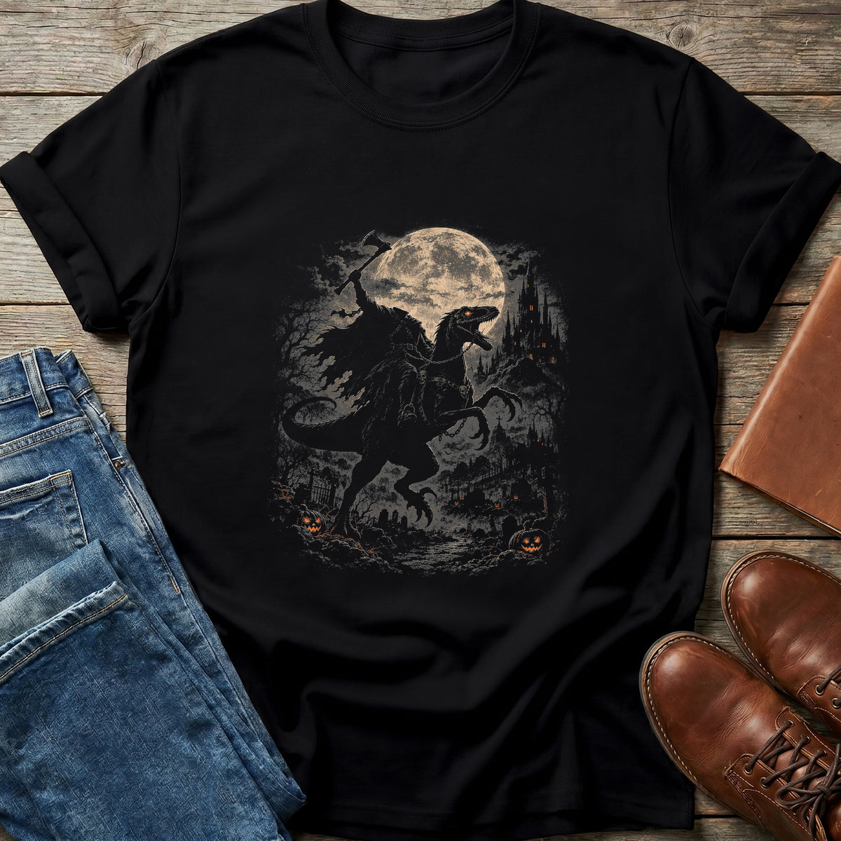 Phantom Raptor Rider T Shirt