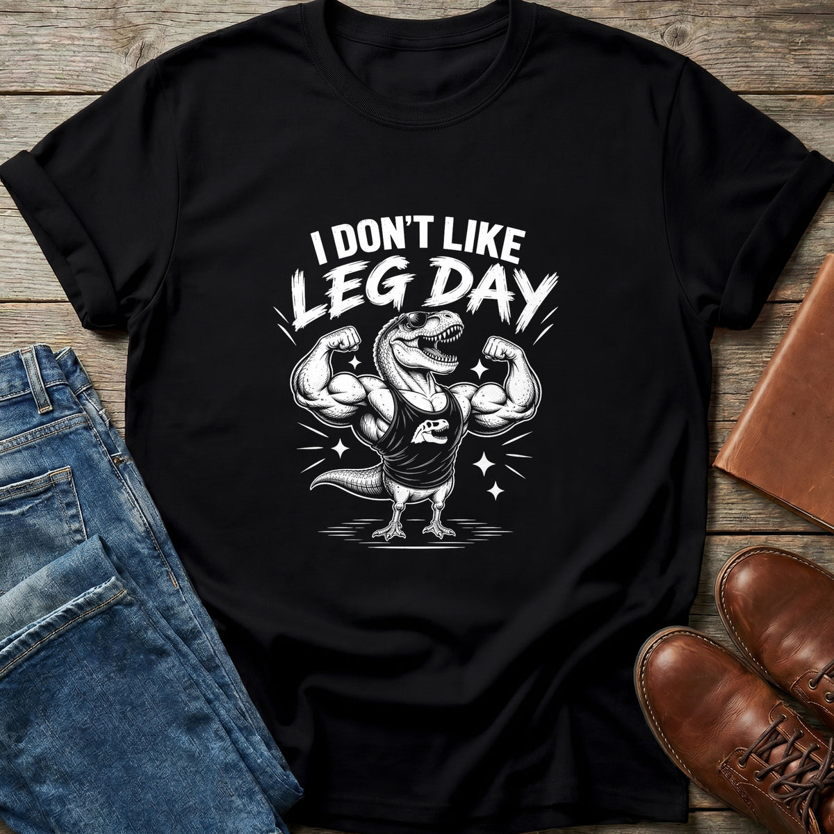 I Don't Like Leg Day T Shirt