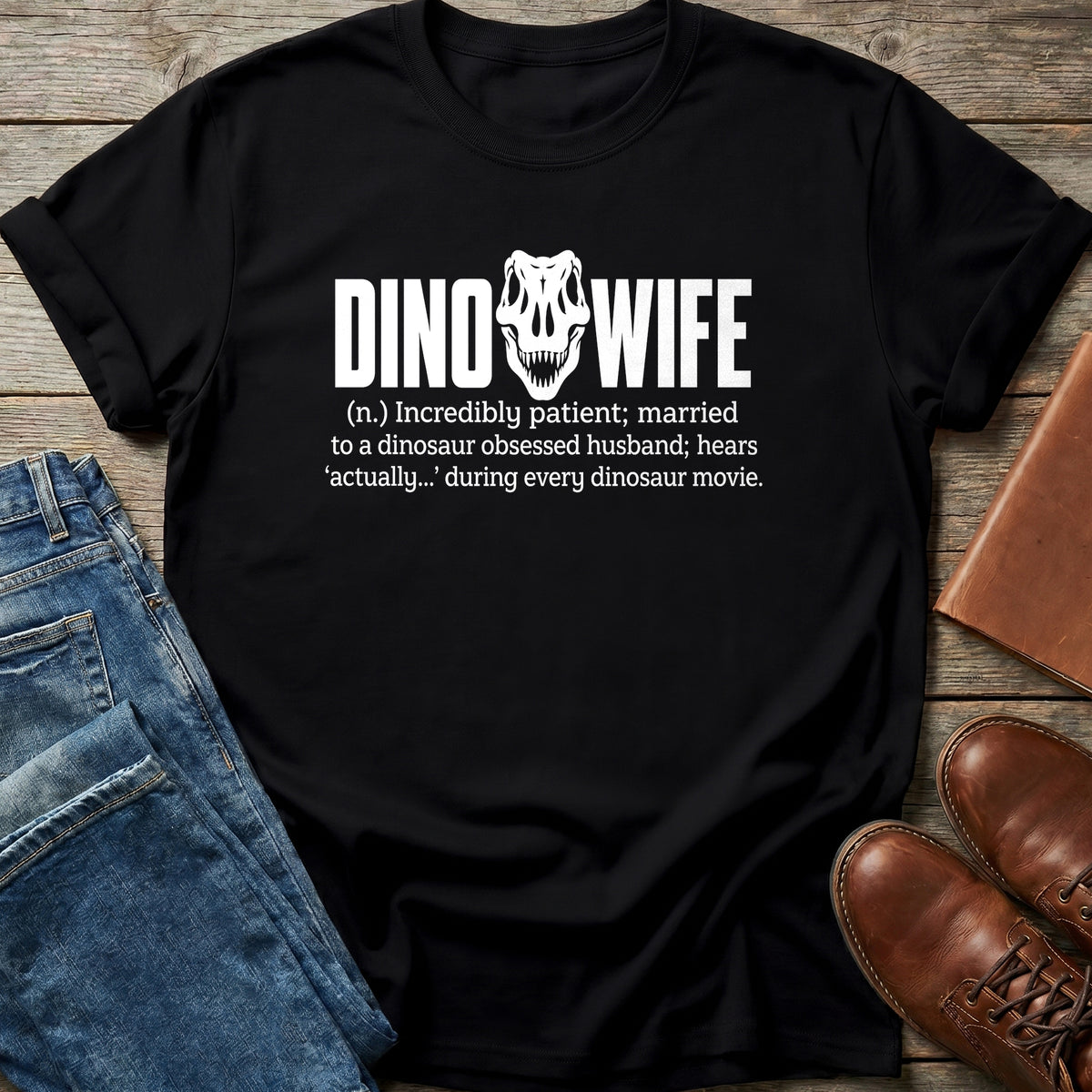 Dino Wife Definition T Shirt