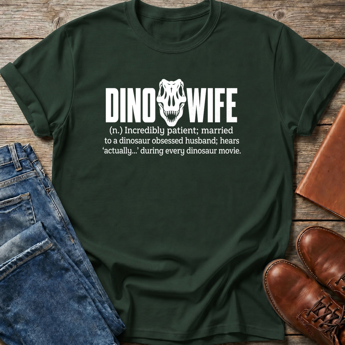Dino Wife Definition T Shirt
