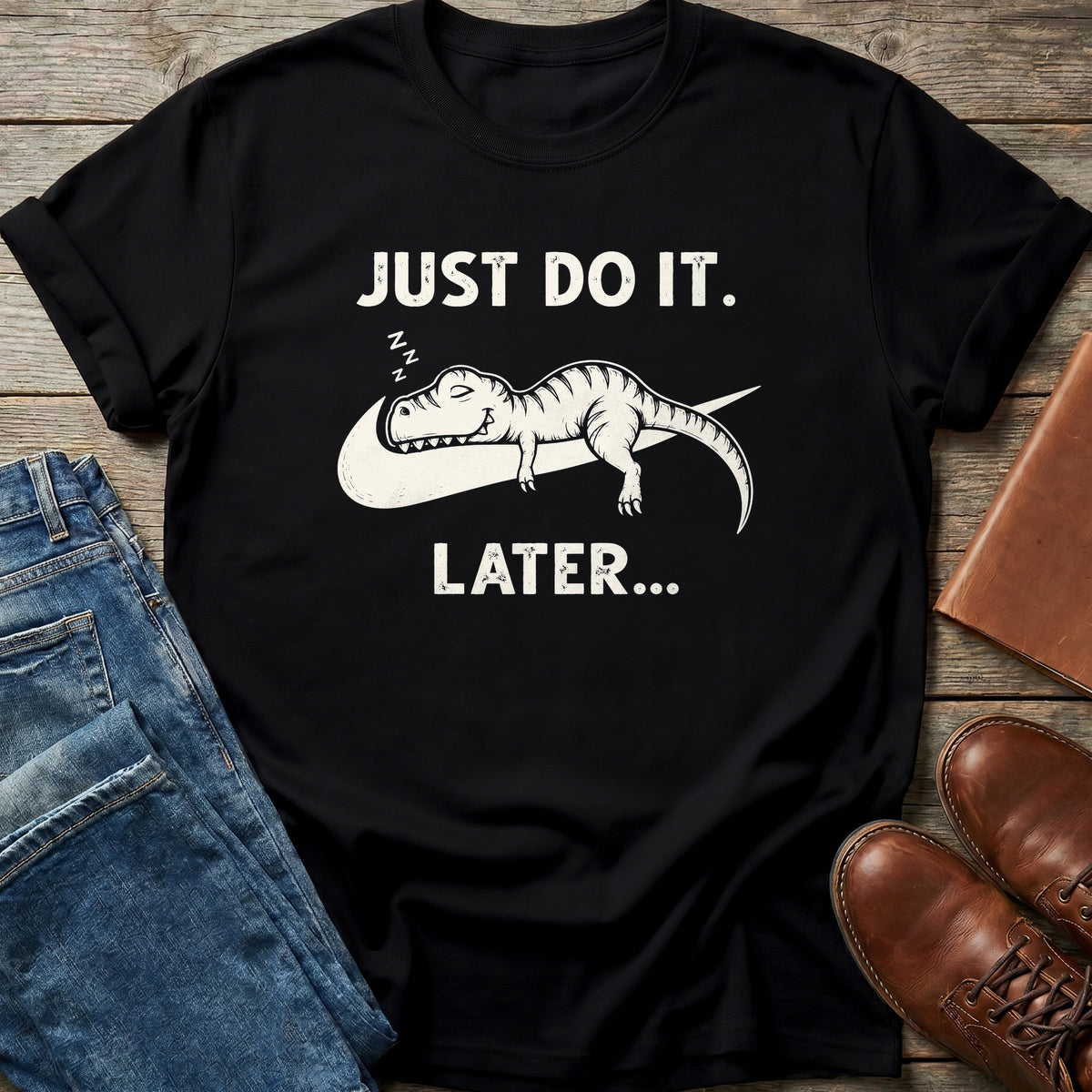 Just Do It Later T Shirt