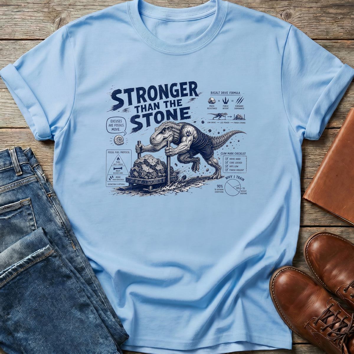 Stronger Than Stone T Shirt