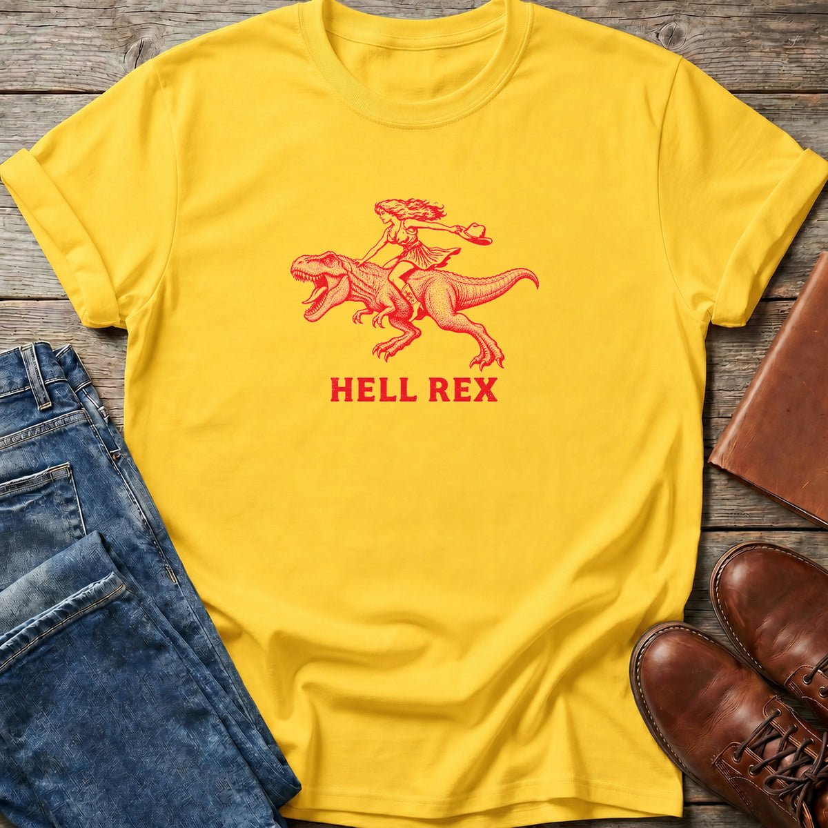 Hell Rex Riding T Shirt