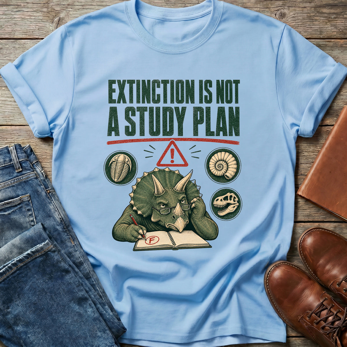 Extinction Is Not A Study Plan T-Shirt