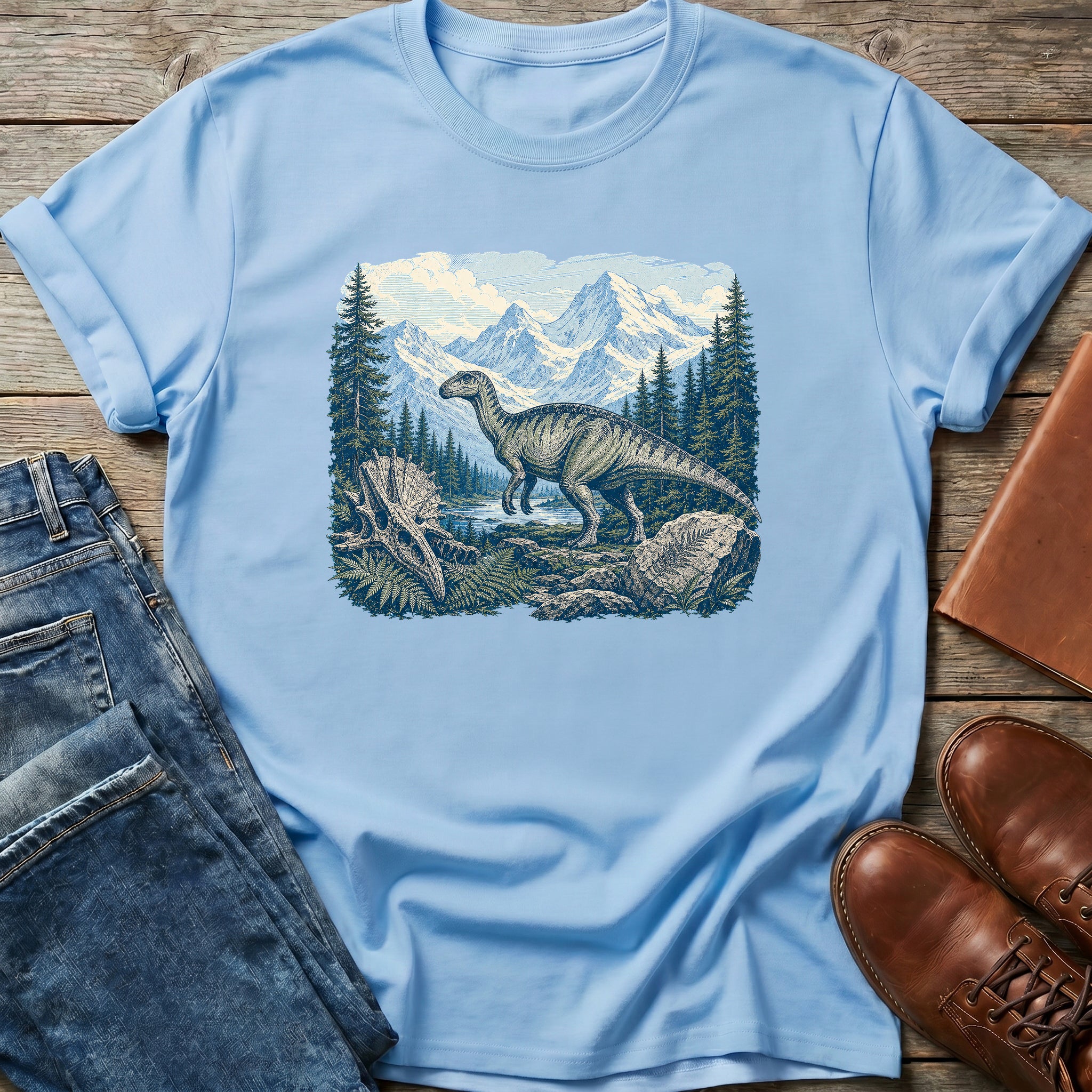 Mountain Rex Scene T Shirt