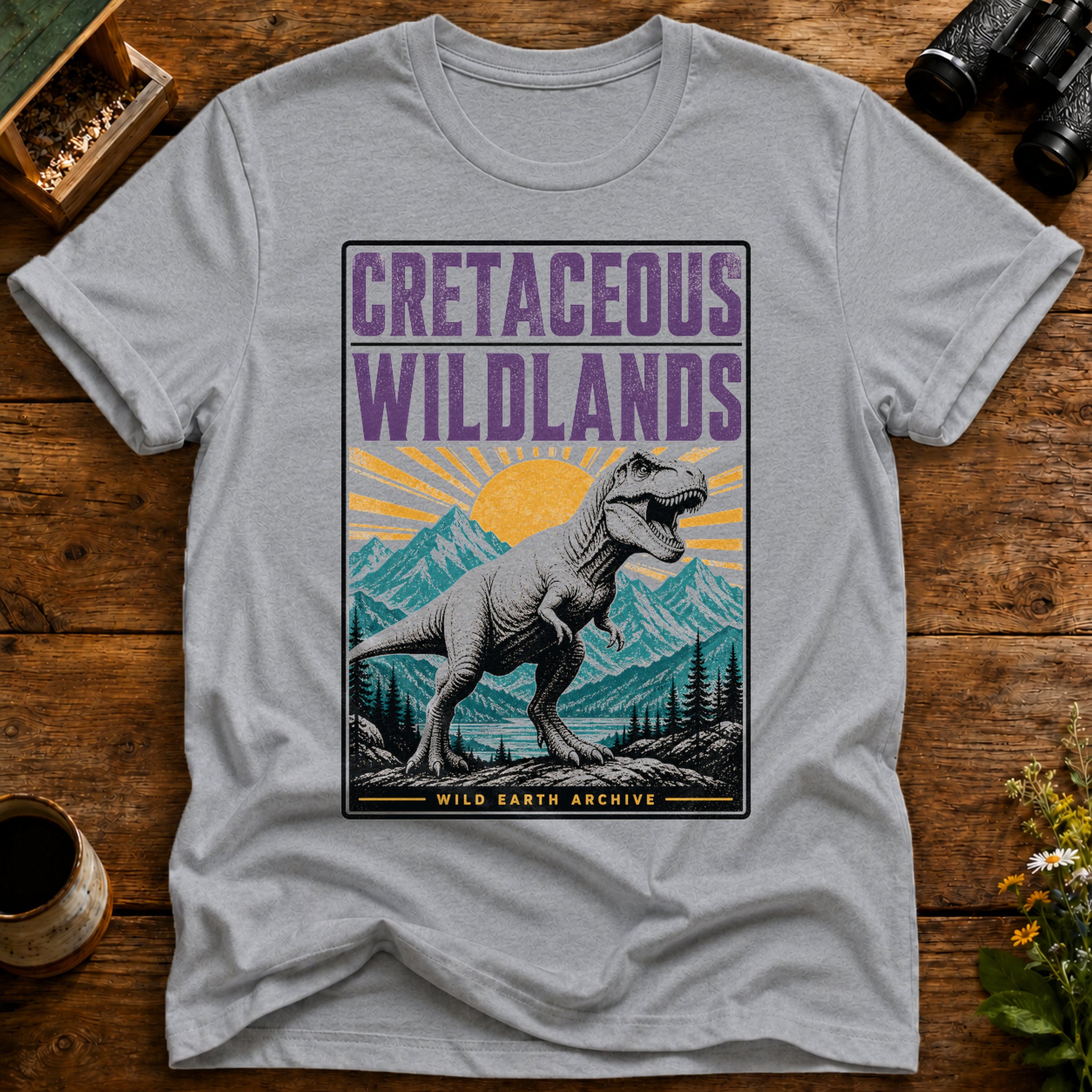 Cretaceous Wildlands T Shirt