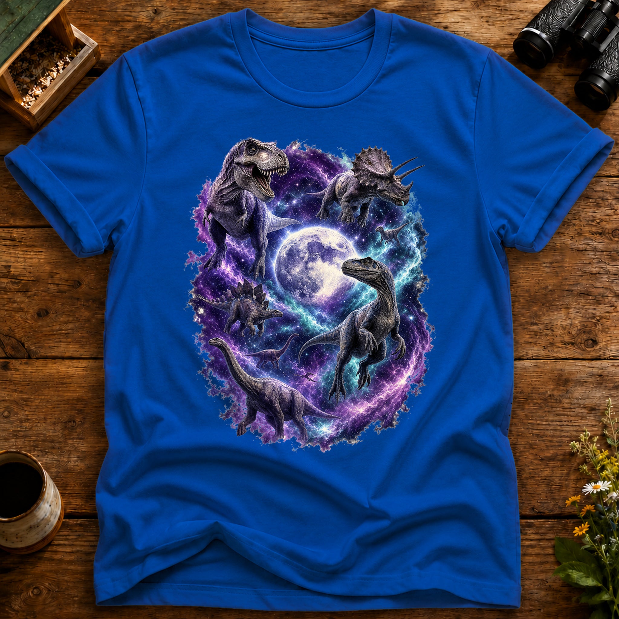 Cosmic Dino Gathering T Shirt