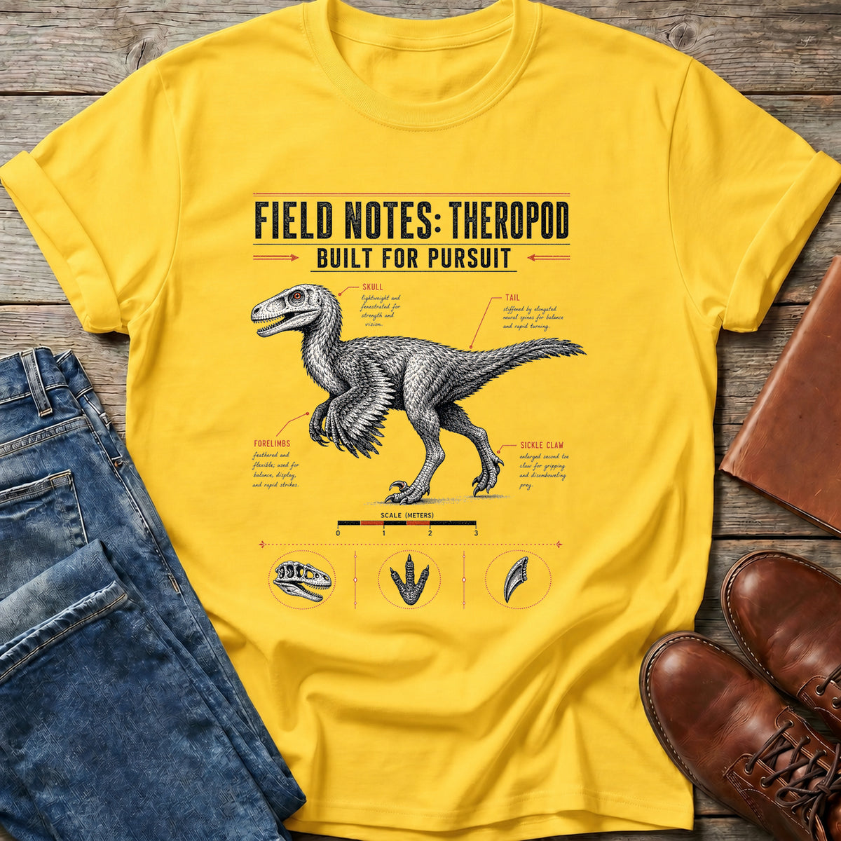 Field Notes Theropod T Shirt