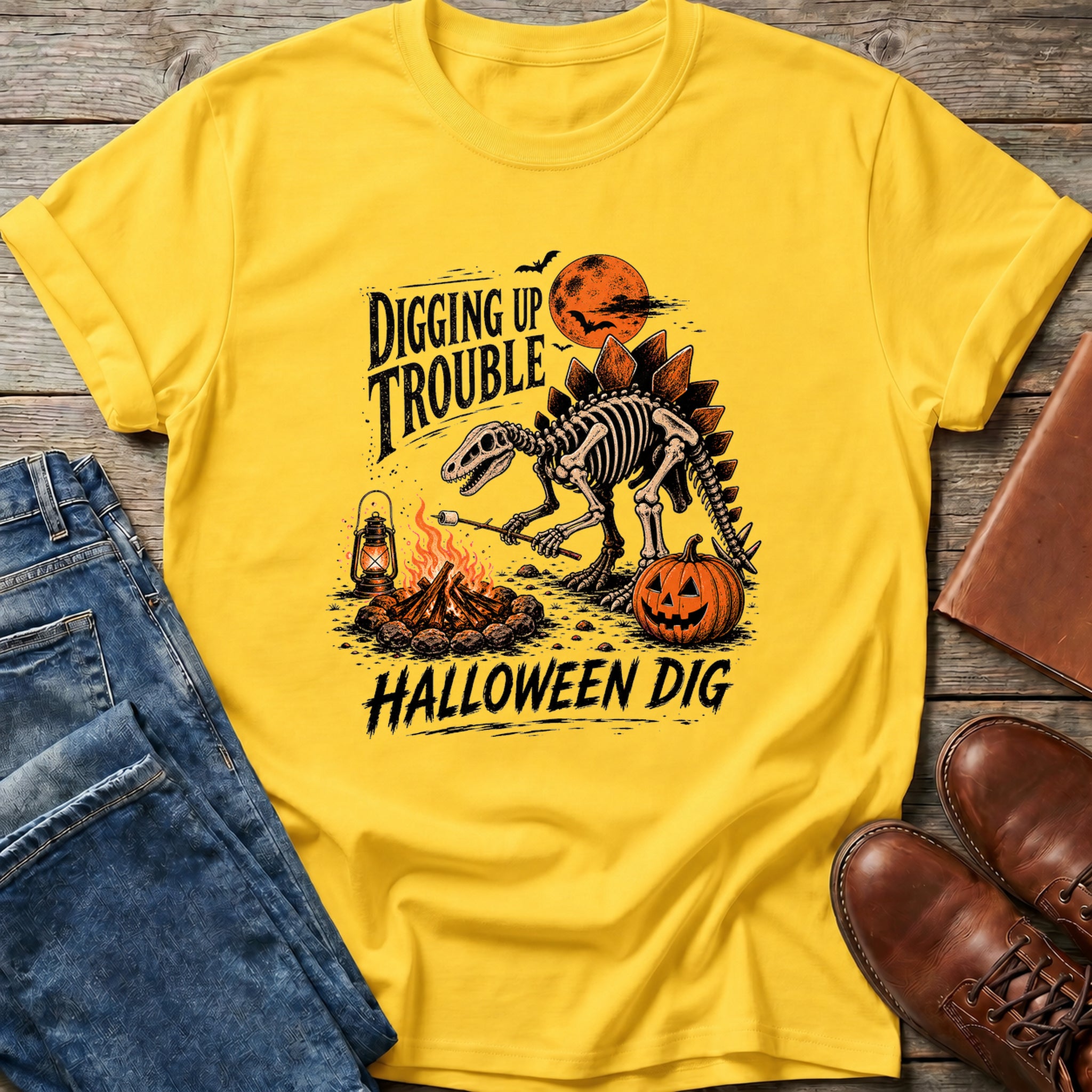 Digging Up Trouble T Shirt