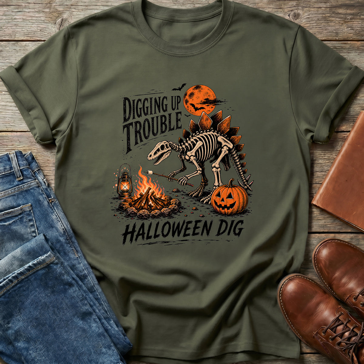 Digging Up Trouble T Shirt