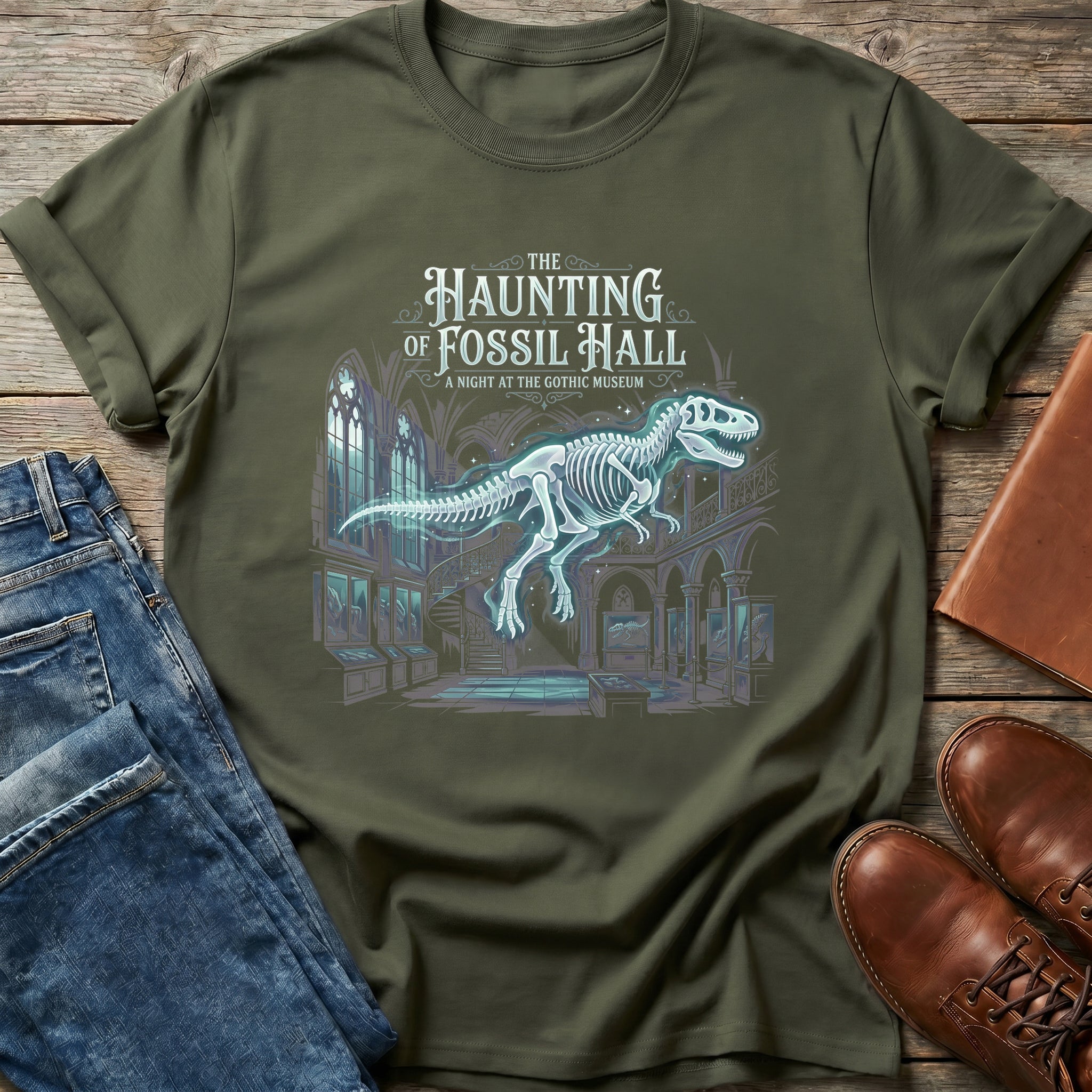 Haunting of Fossil Hall T-Shirt