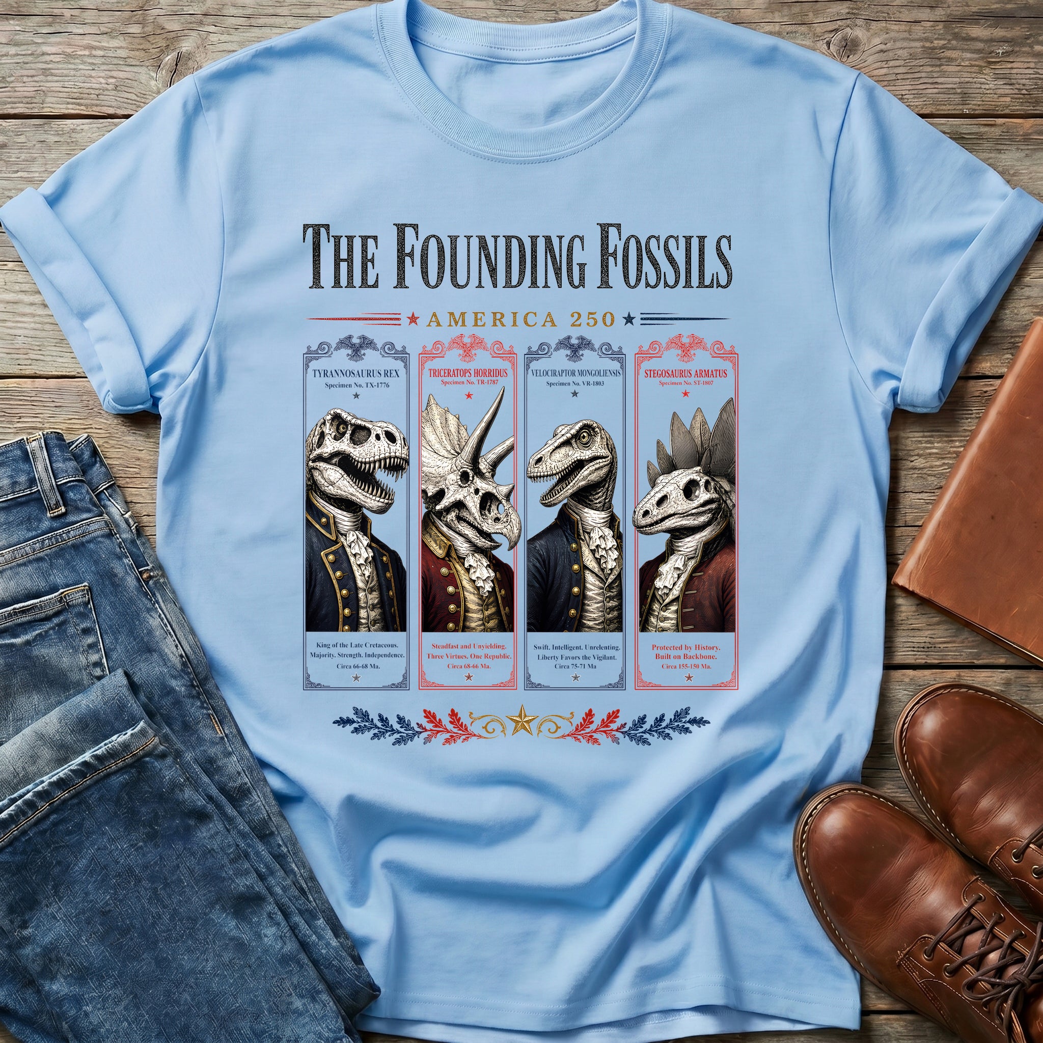 The Founding Fossils T Shirt