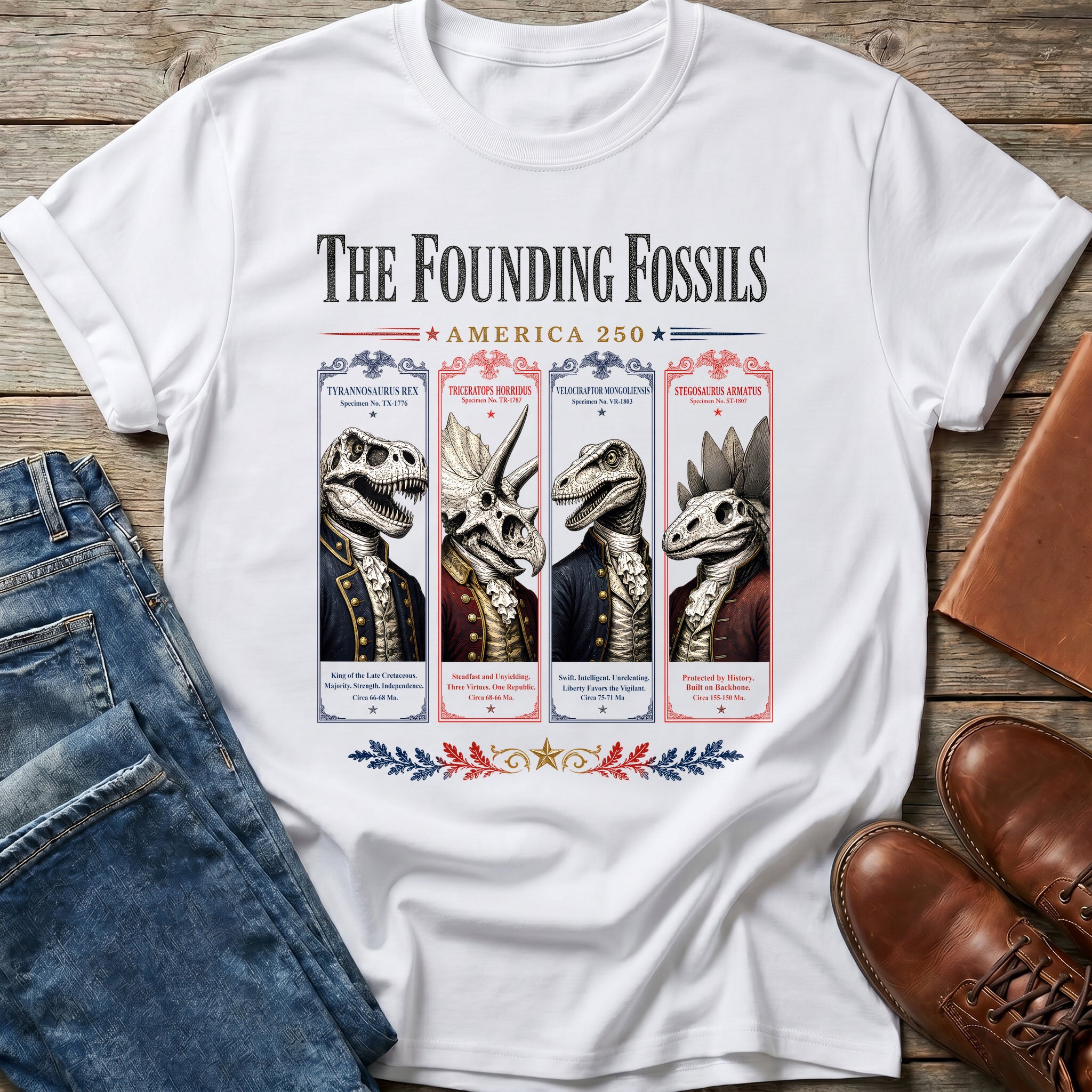 The Founding Fossils T Shirt