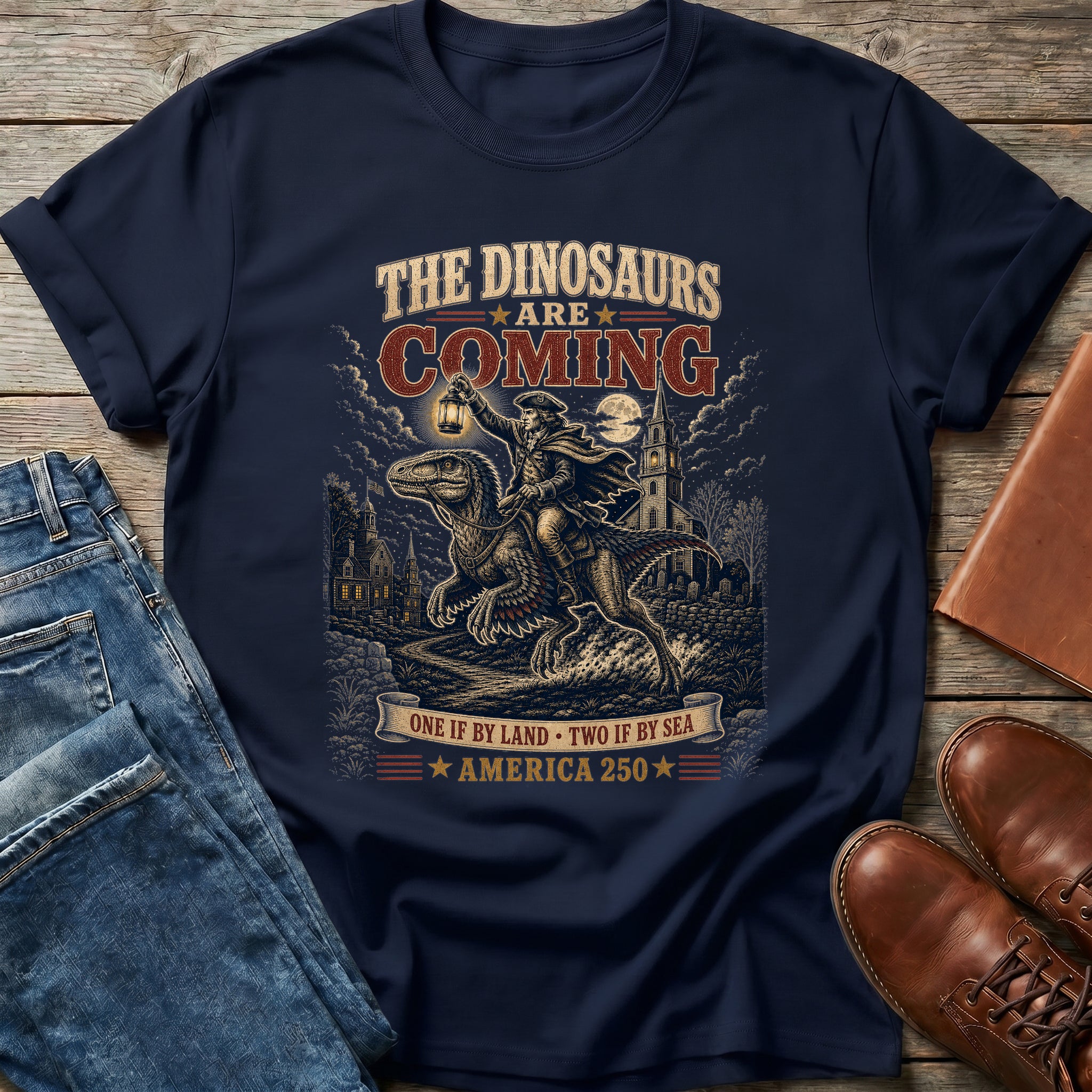 Dinosaurs Are Coming T-Shirt