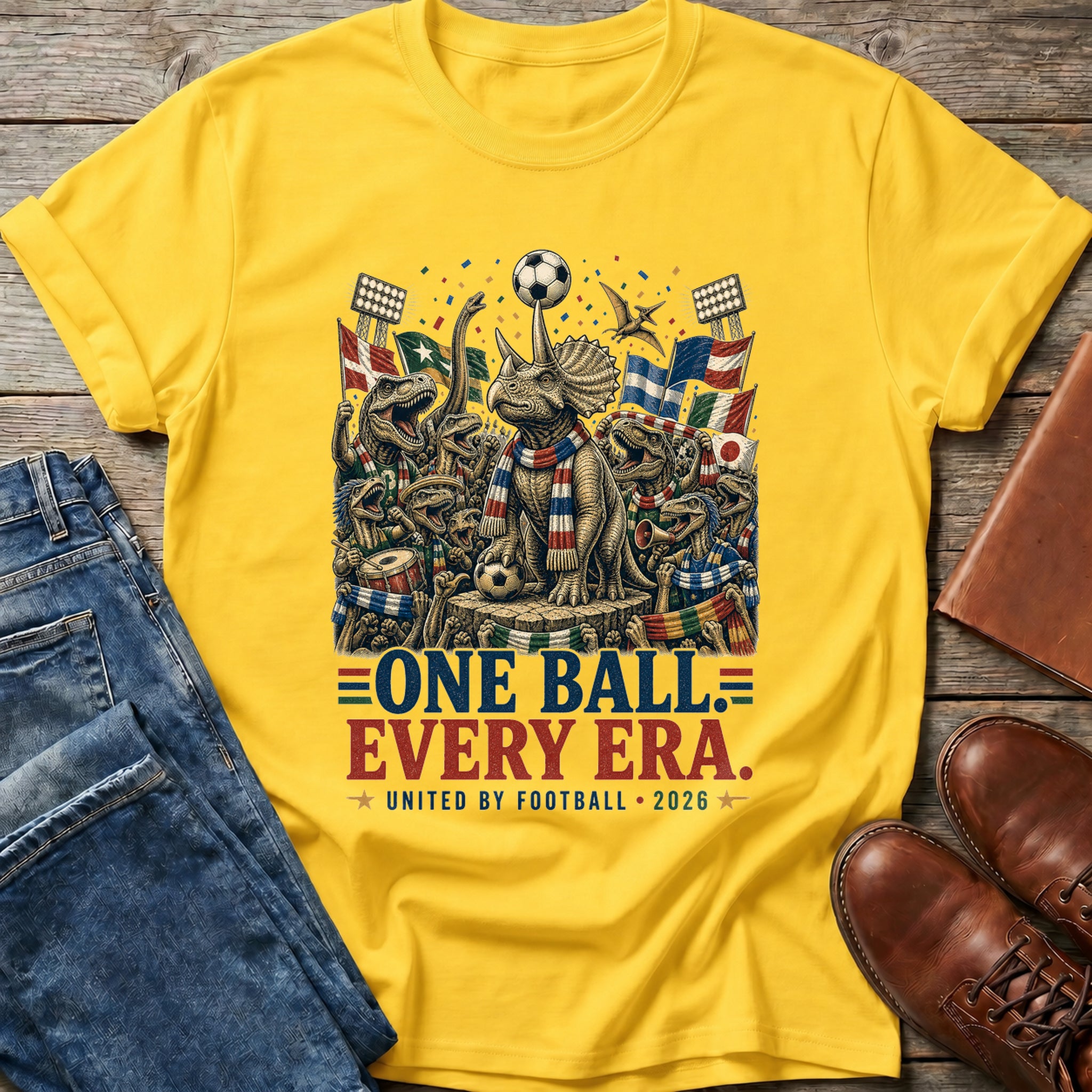 One Ball Every Era T Shirt