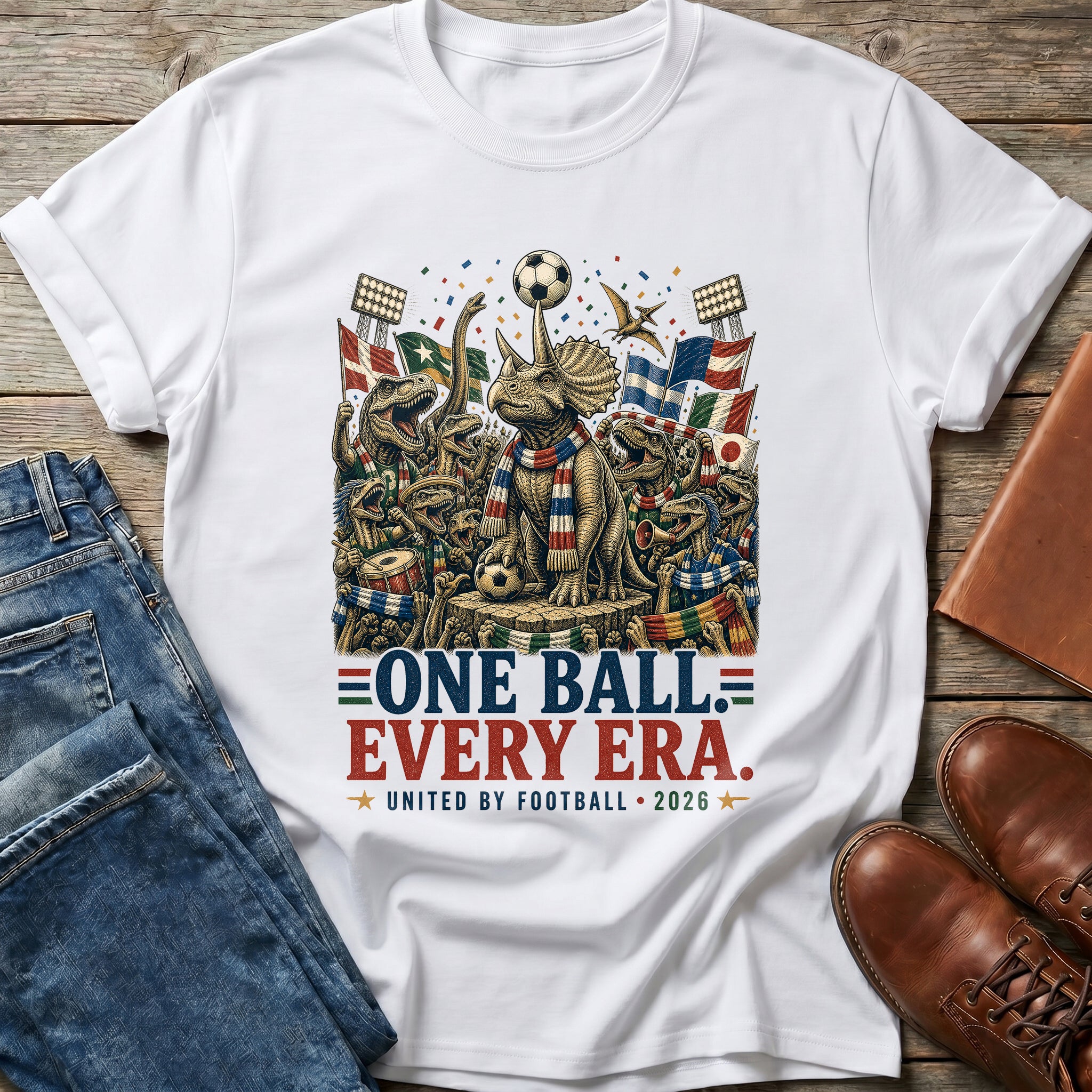 One Ball Every Era T Shirt