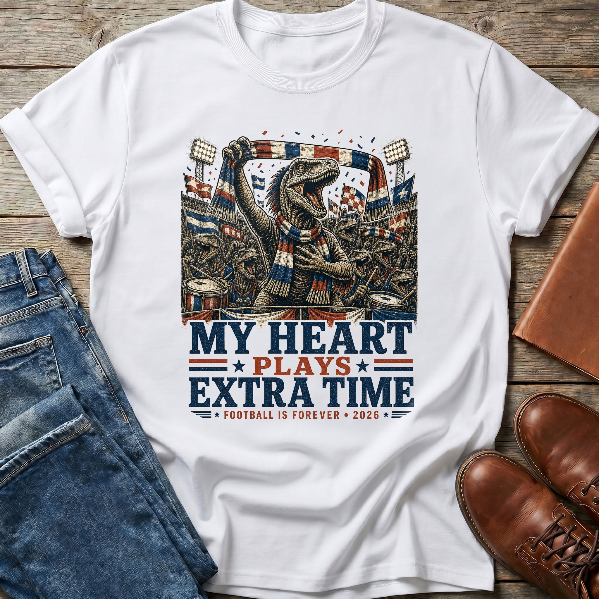 My Heart Plays Extra Time T Shirt