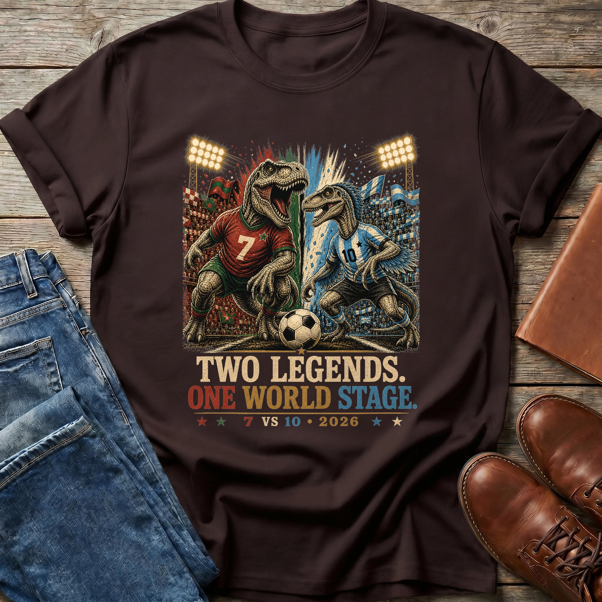 Two Legends One Stage T Shirt