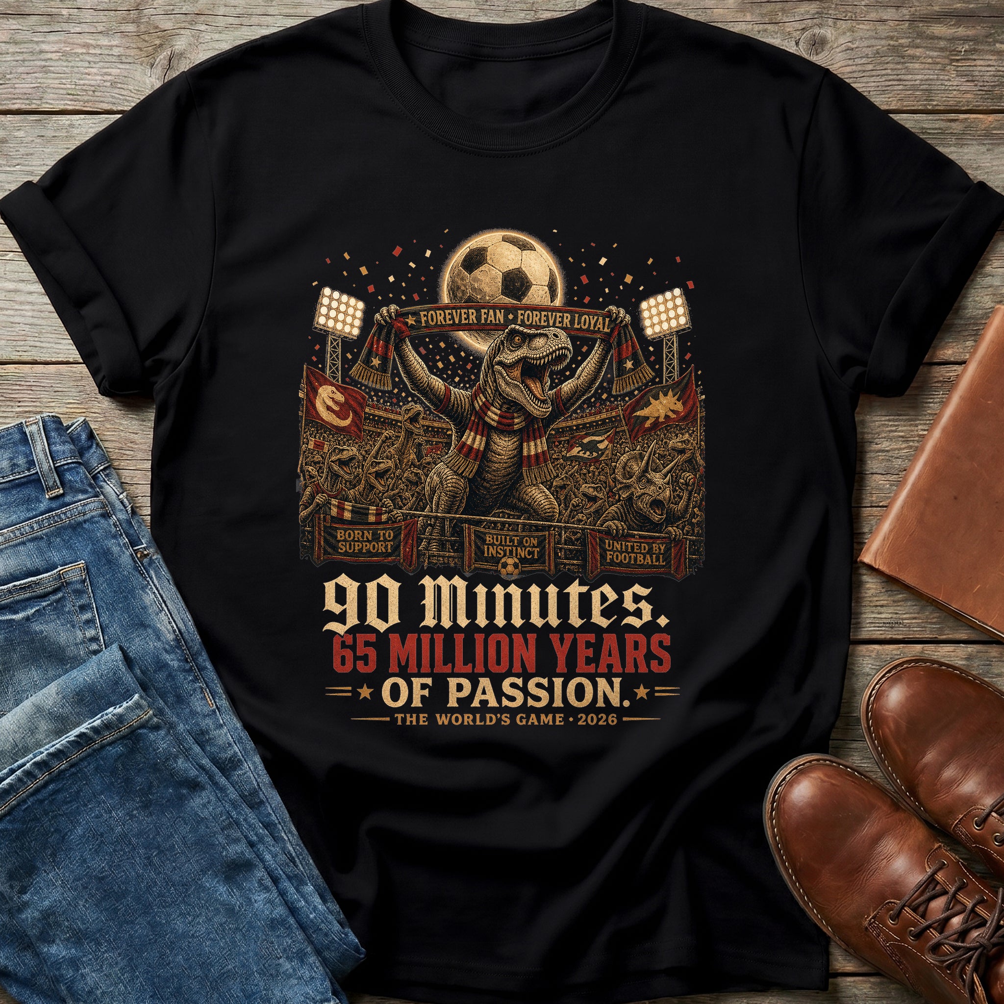 90 Minutes 65 Million Years T Shirt