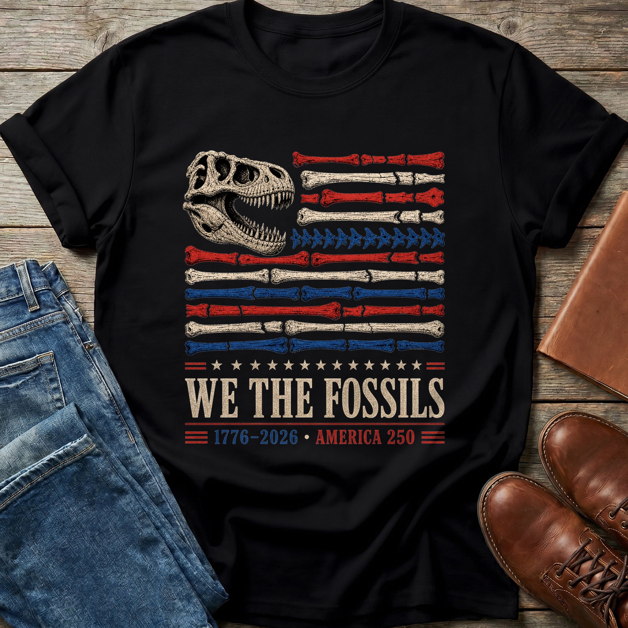 We The Fossils T Shirt