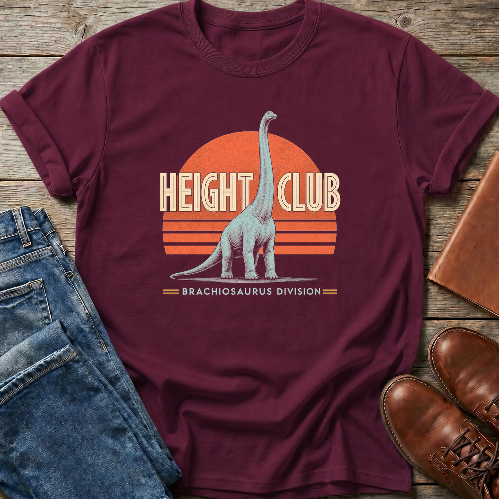 Height Club Brachiosaurus T Shirt