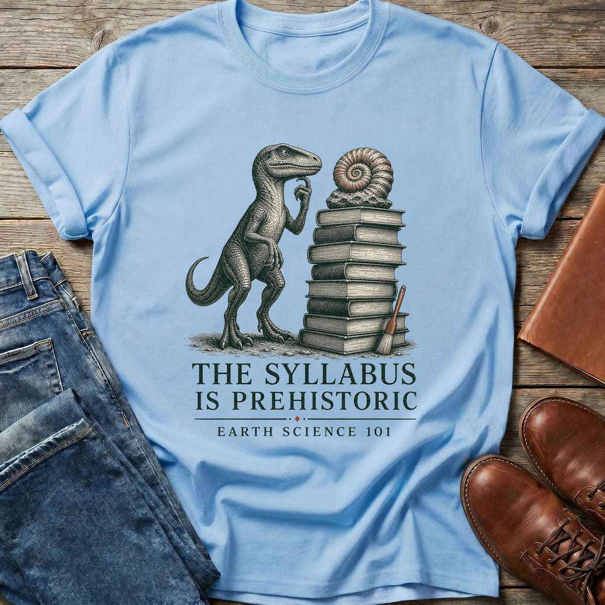 The Syllabus Is Prehistoric T Shirt
