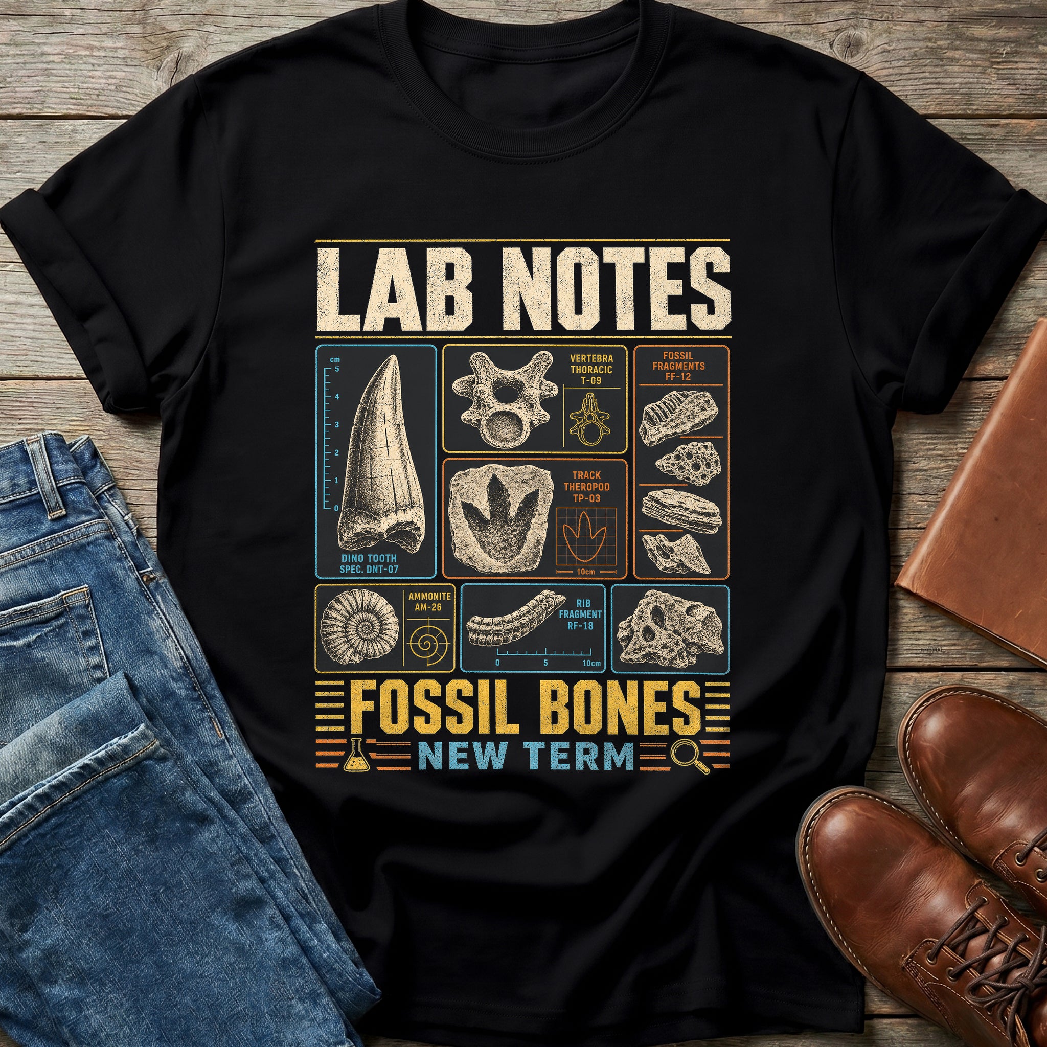 Fossil Bones New Term T Shirt