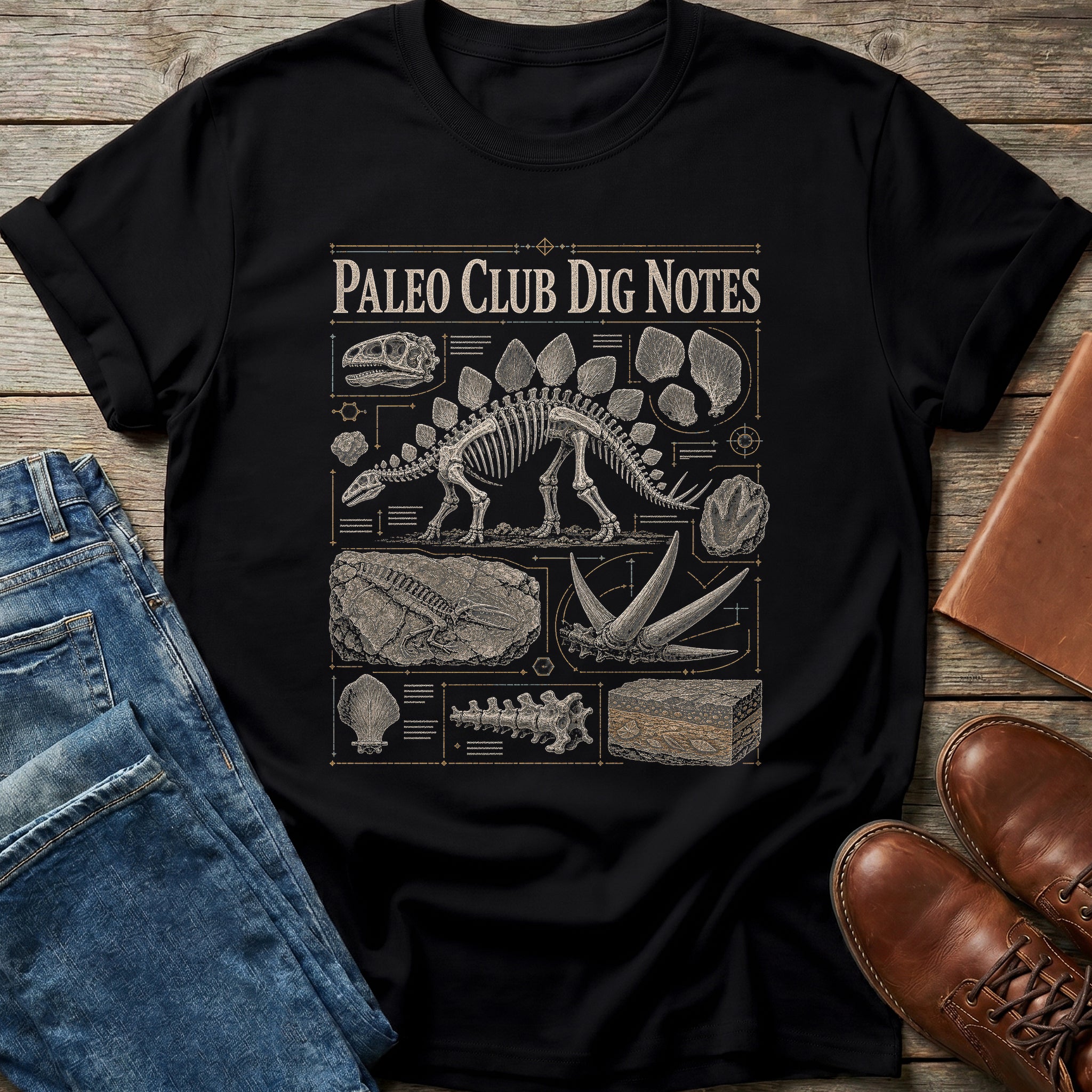 Paleo Club Notes T Shirt