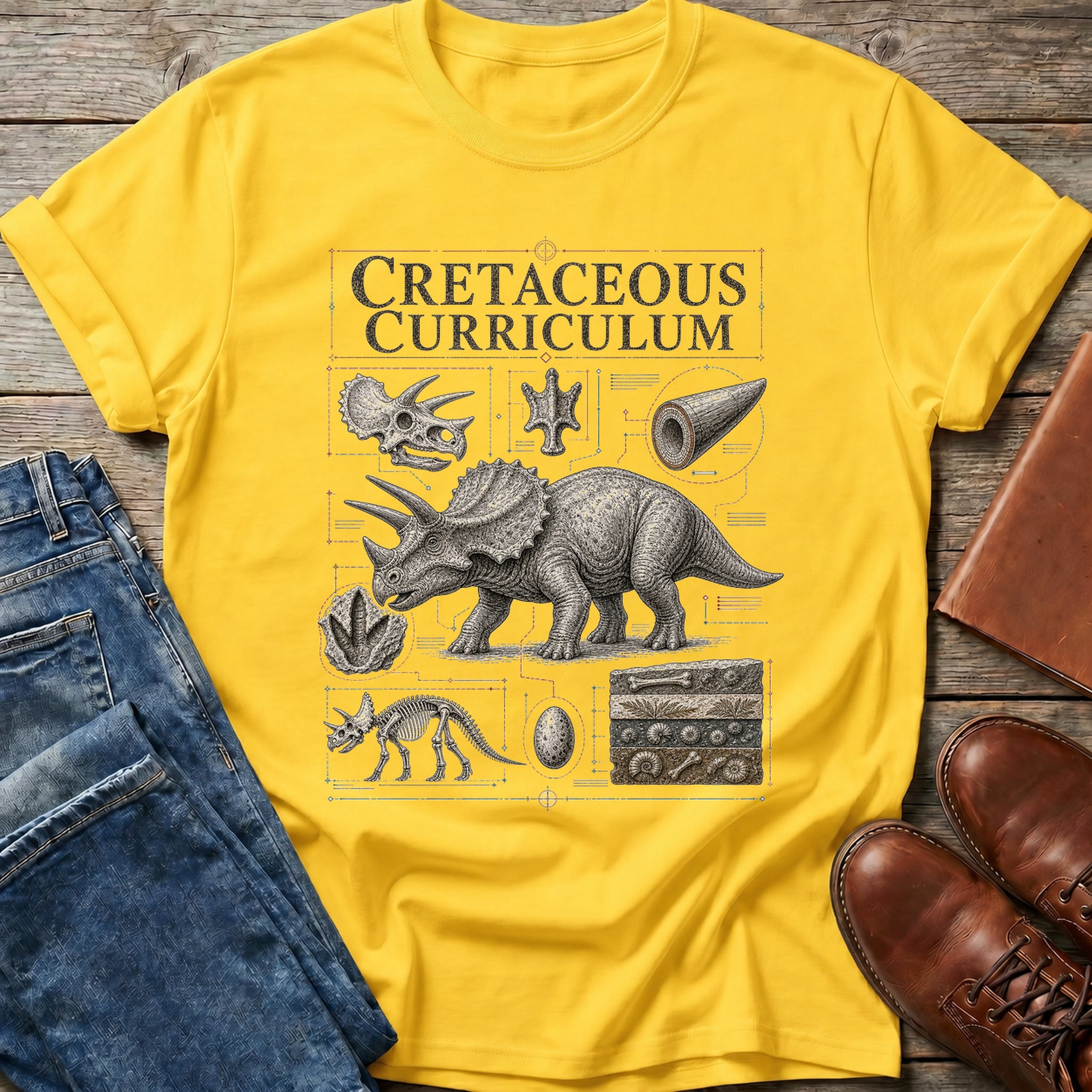Cretaceous Curriculum T Shirt