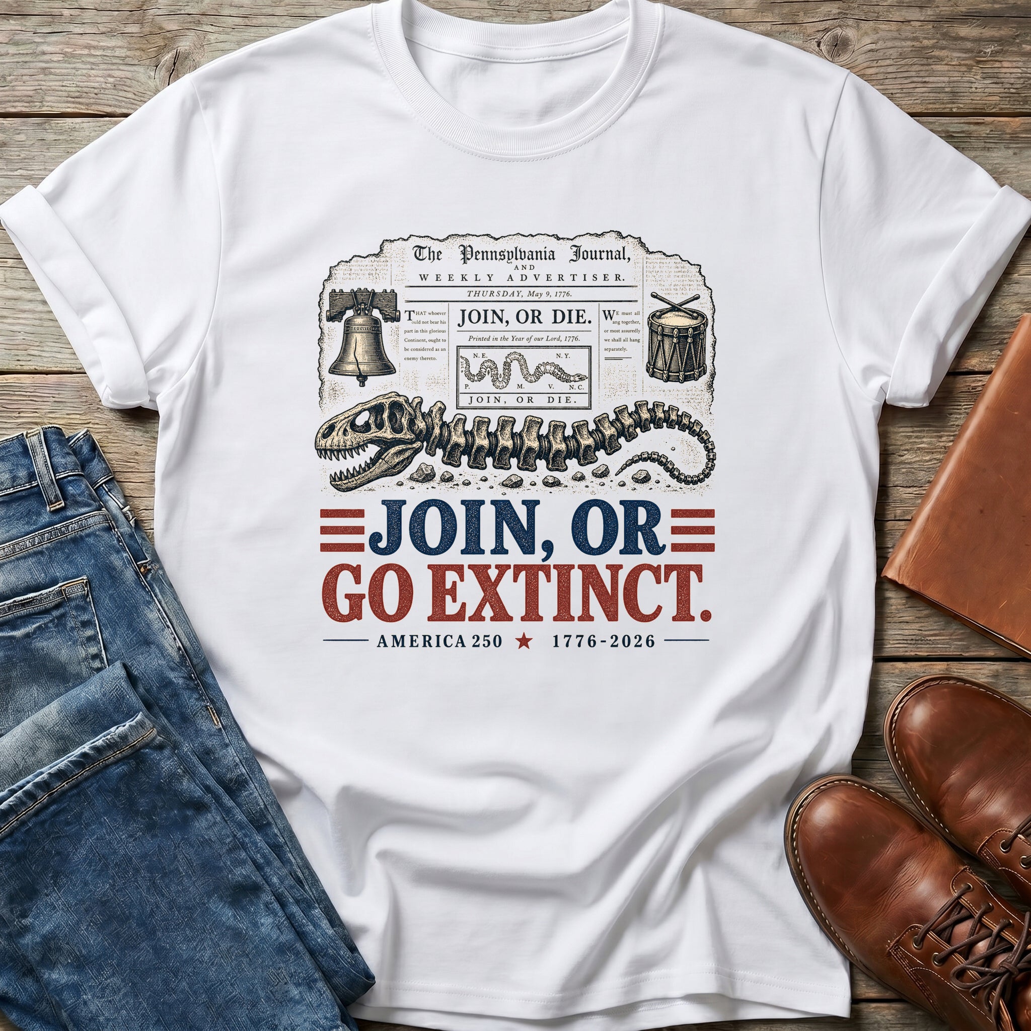 Join Or Go Extinct T-Shirt