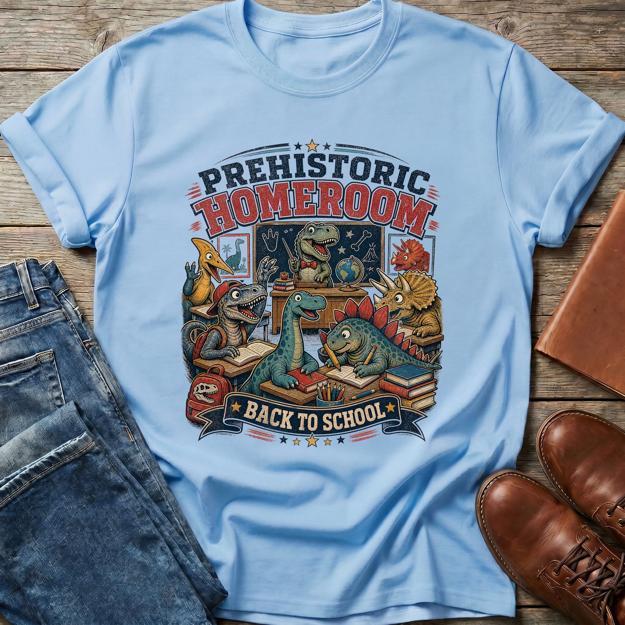 Prehistoric Homeroom T Shirt