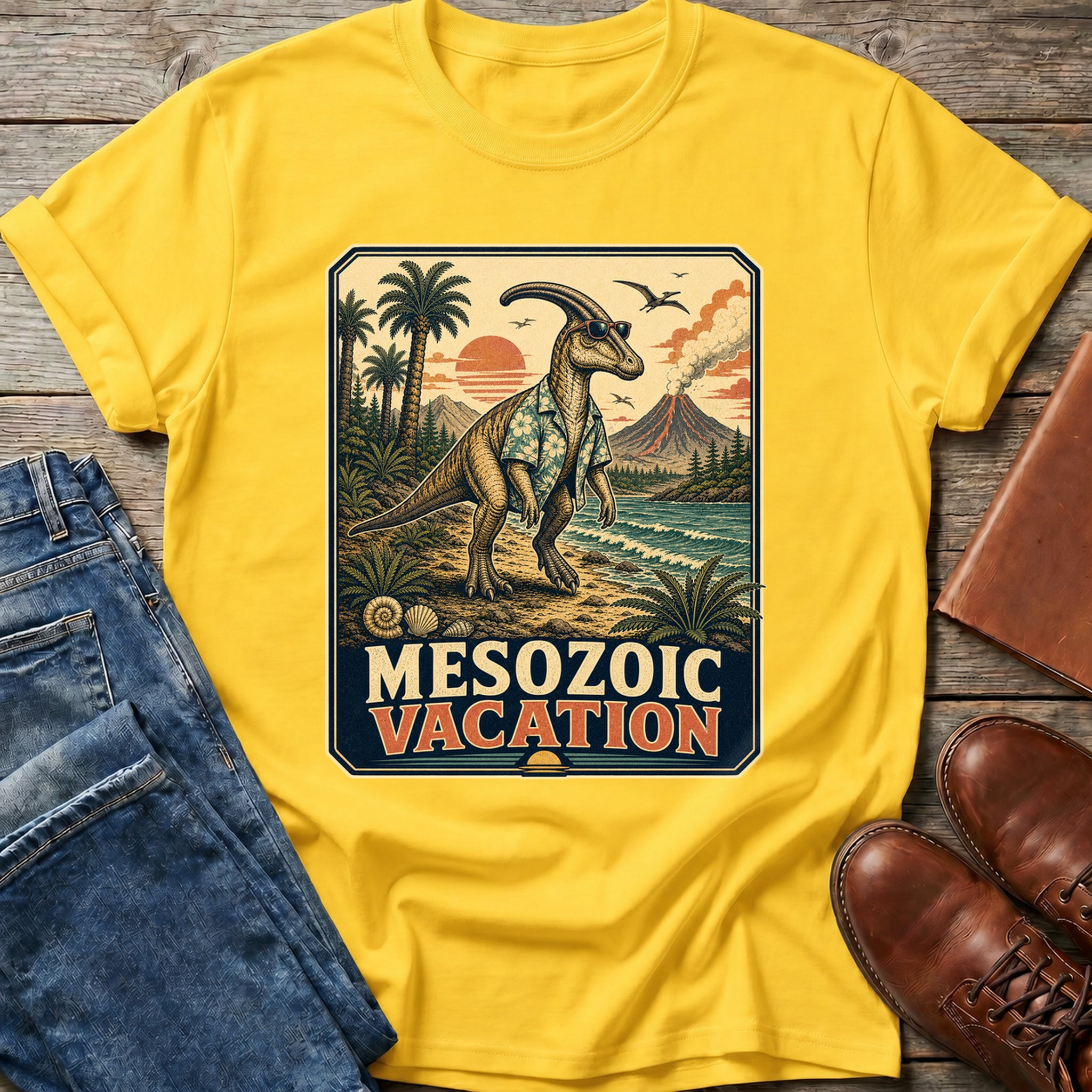 Mesozoic Vacation T-Shirt