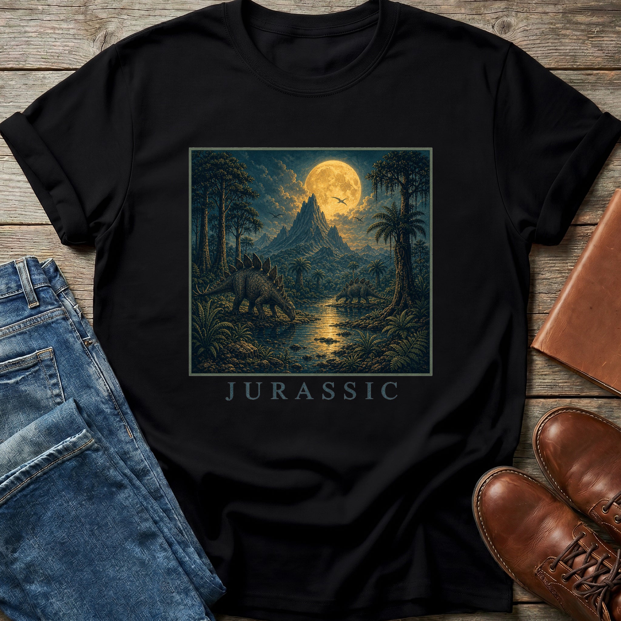 Jurassic Moonscape T Shirt