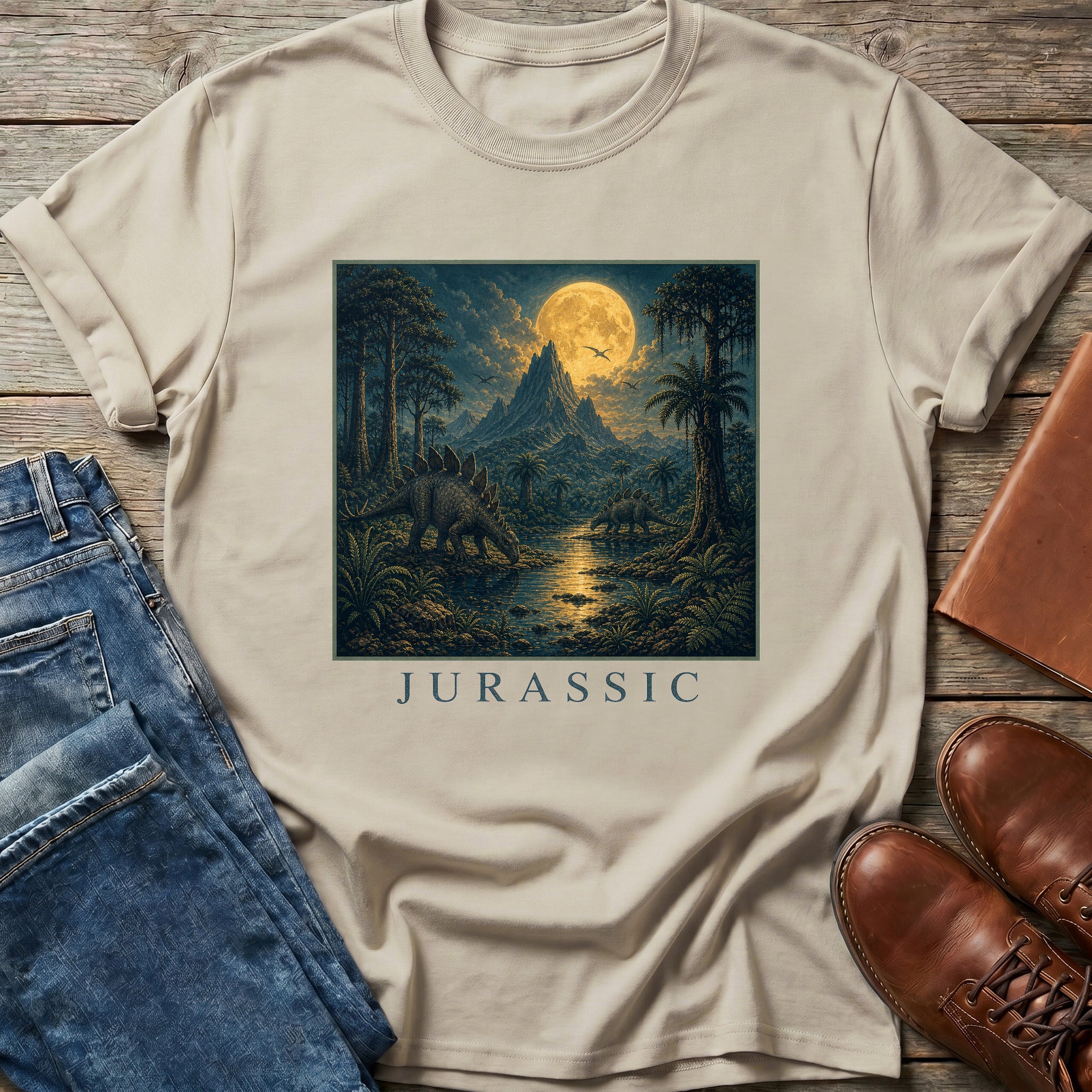 Jurassic Moonscape T Shirt