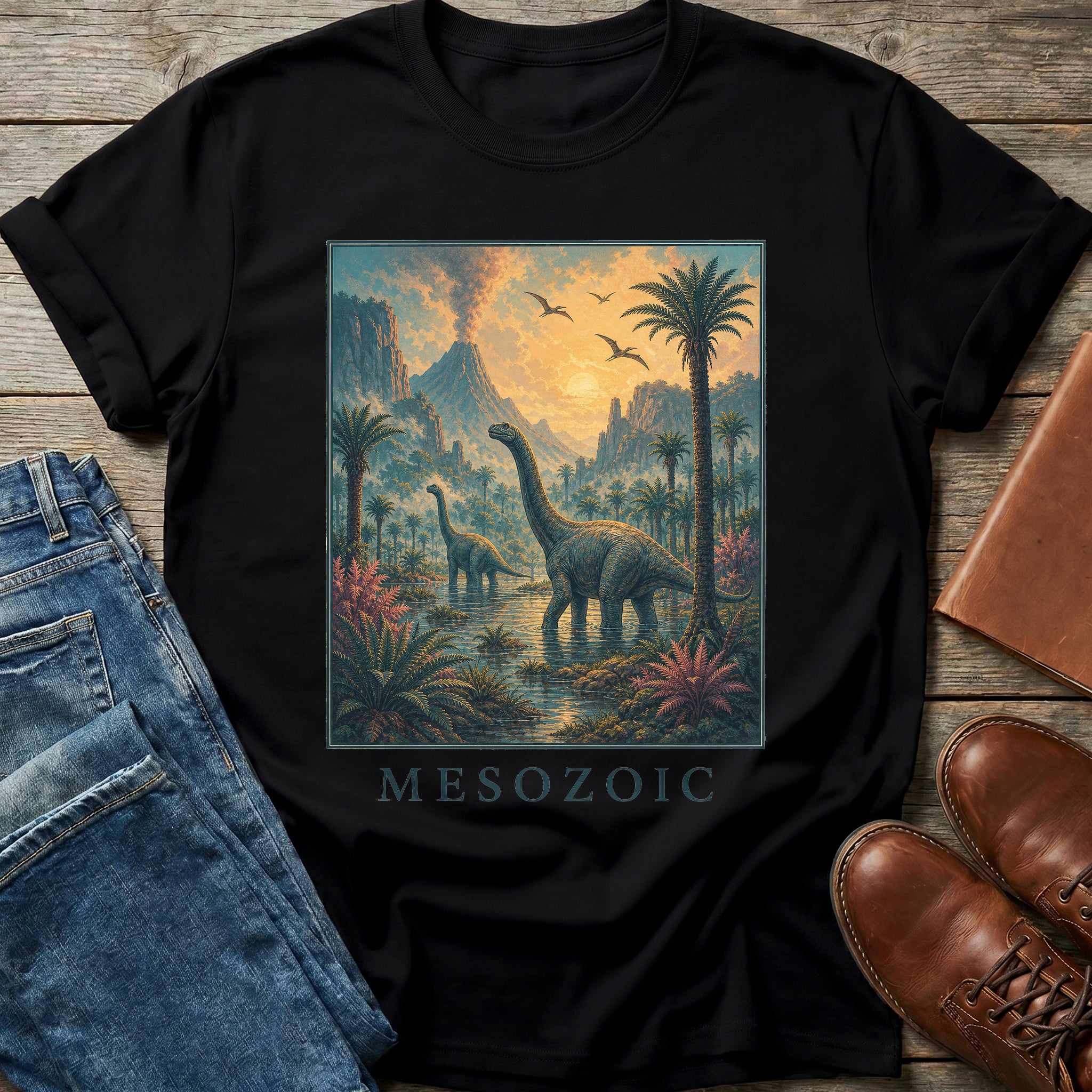 Mesozoic Era T Shirt