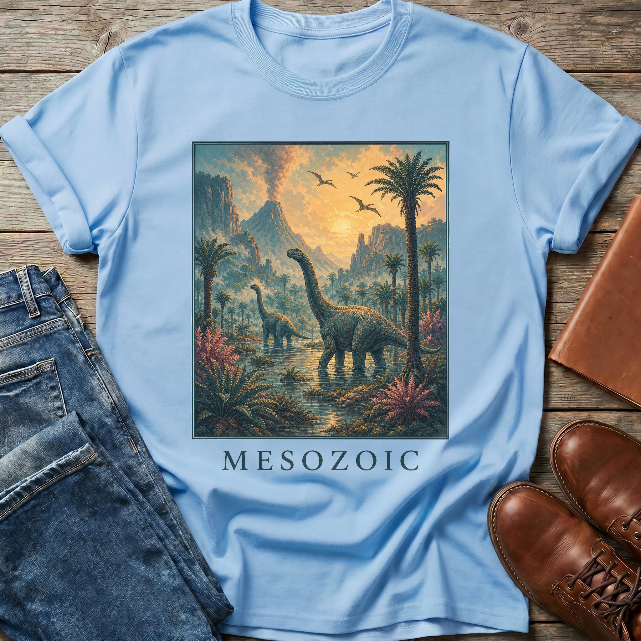 Mesozoic Era T Shirt