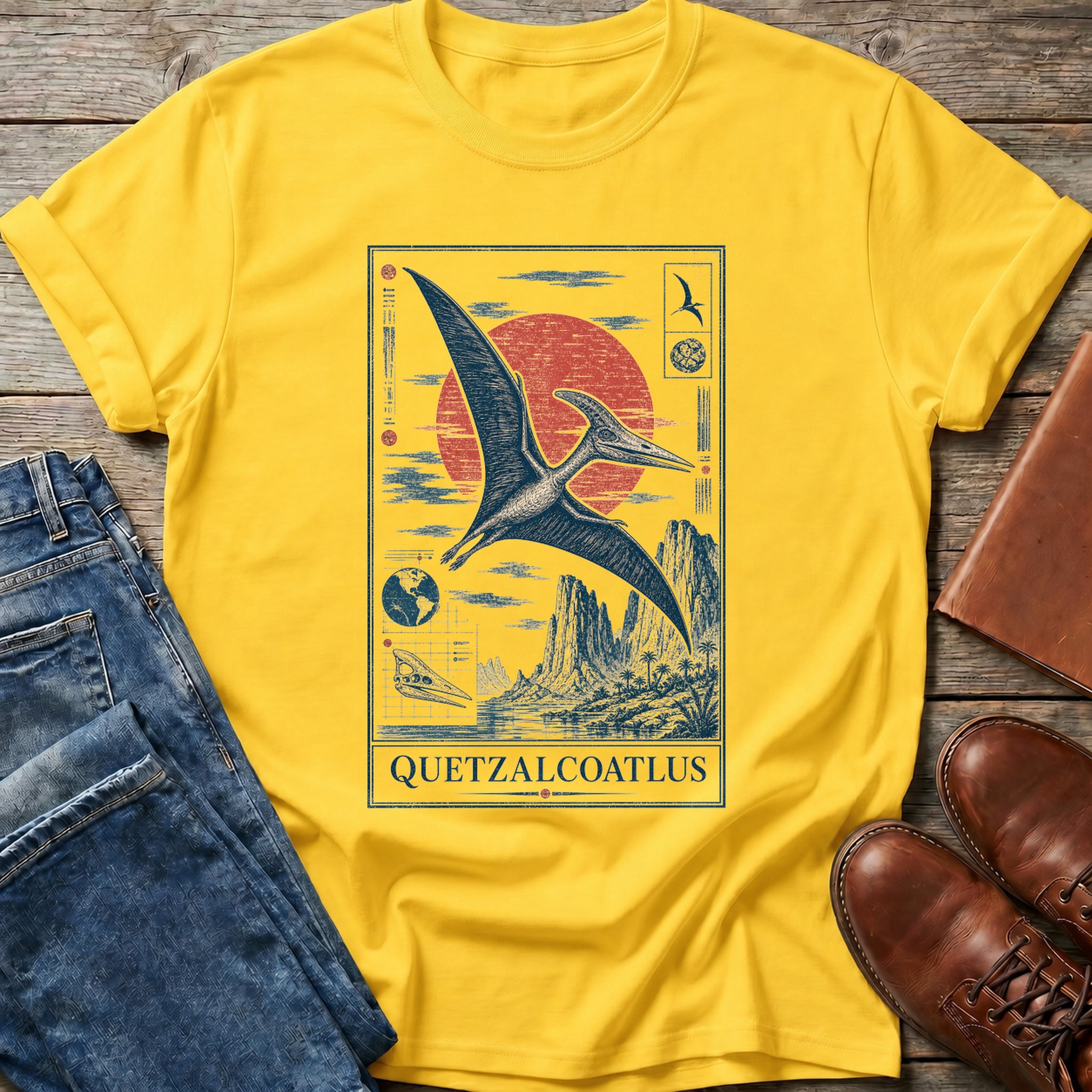 Quetzalcoatlus Flight T Shirt