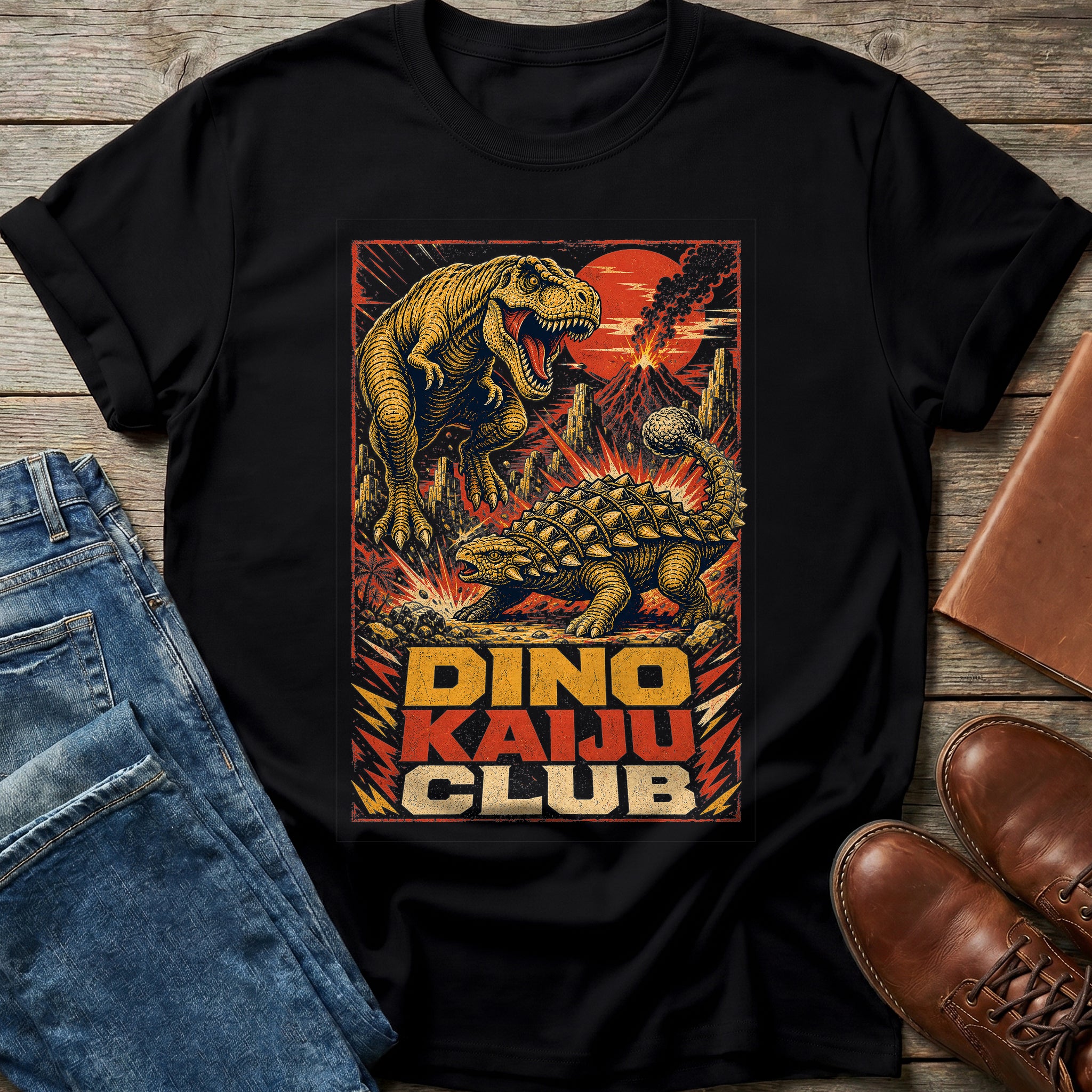 Dino Kaiju Club T Shirt