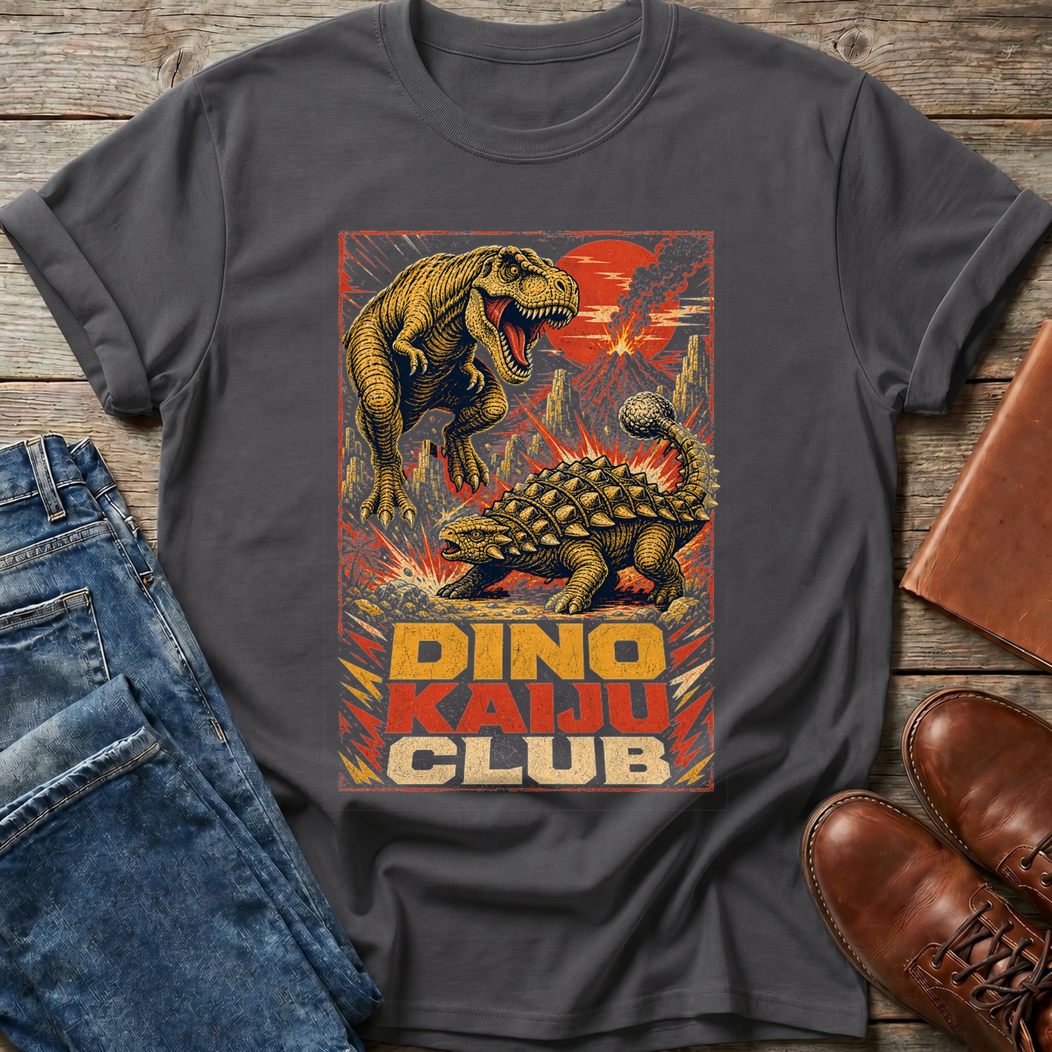 Dino Kaiju Club T Shirt